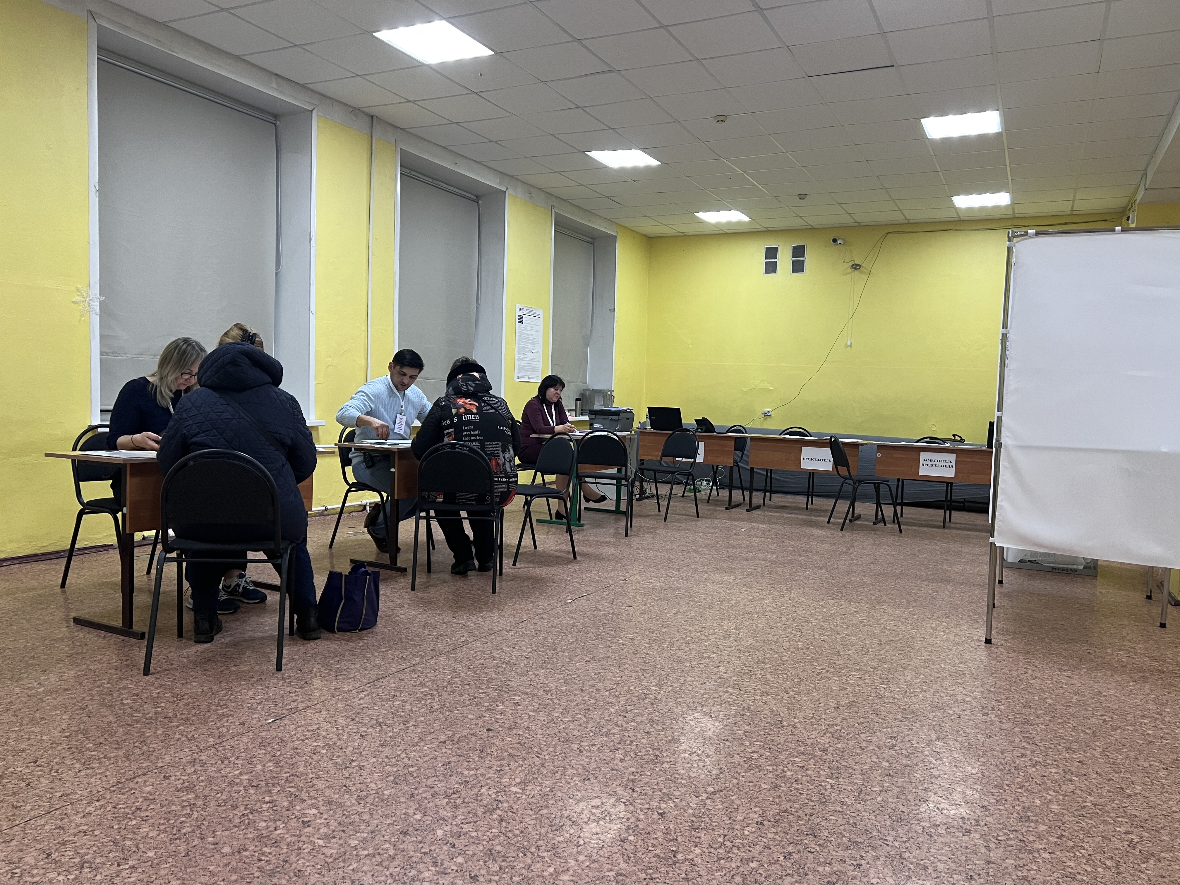 Сообщение наблюдателя — УИК №4156, Московская область