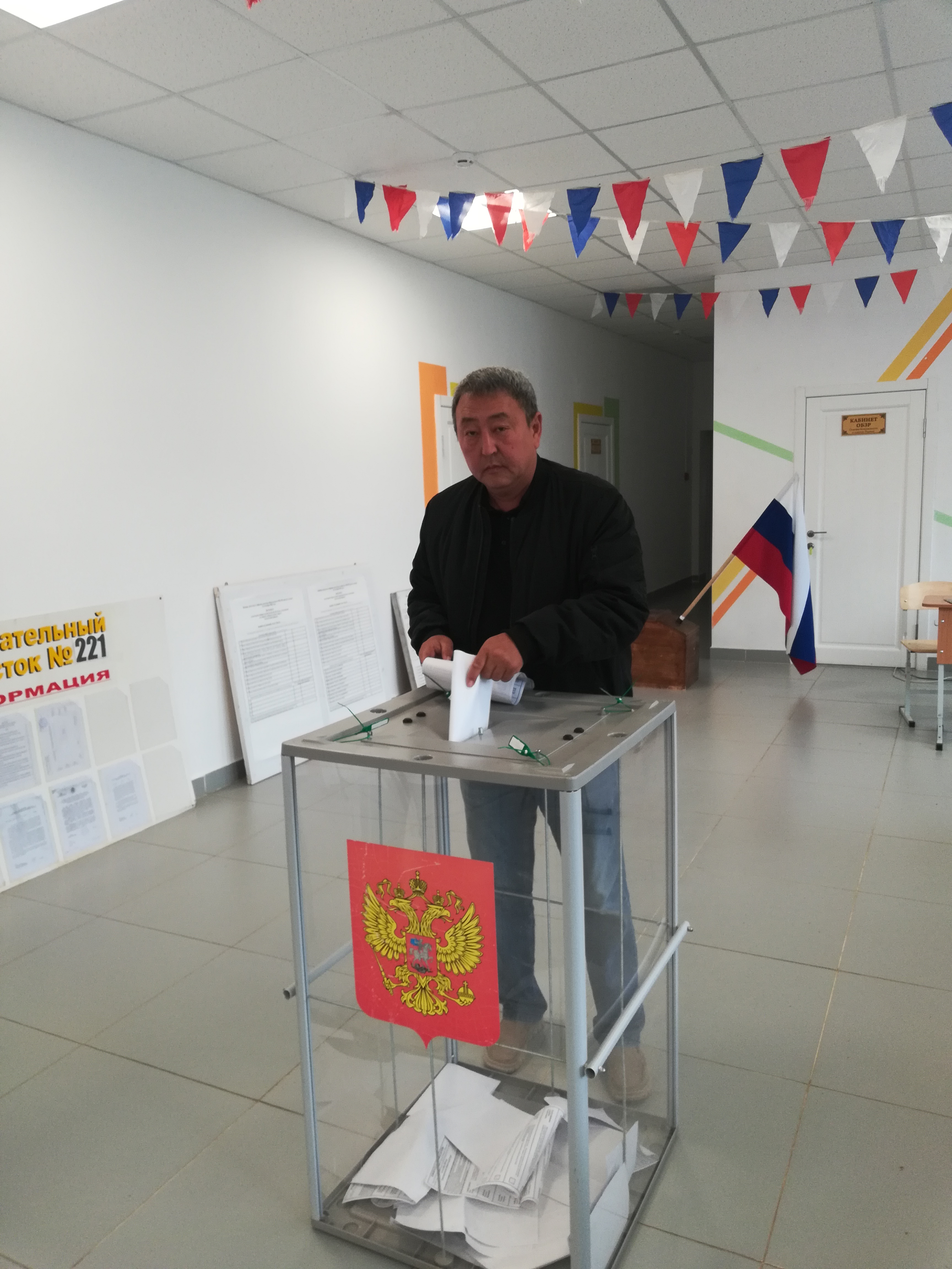 Сообщение наблюдателя — УИК №221, Республика Калмыкия