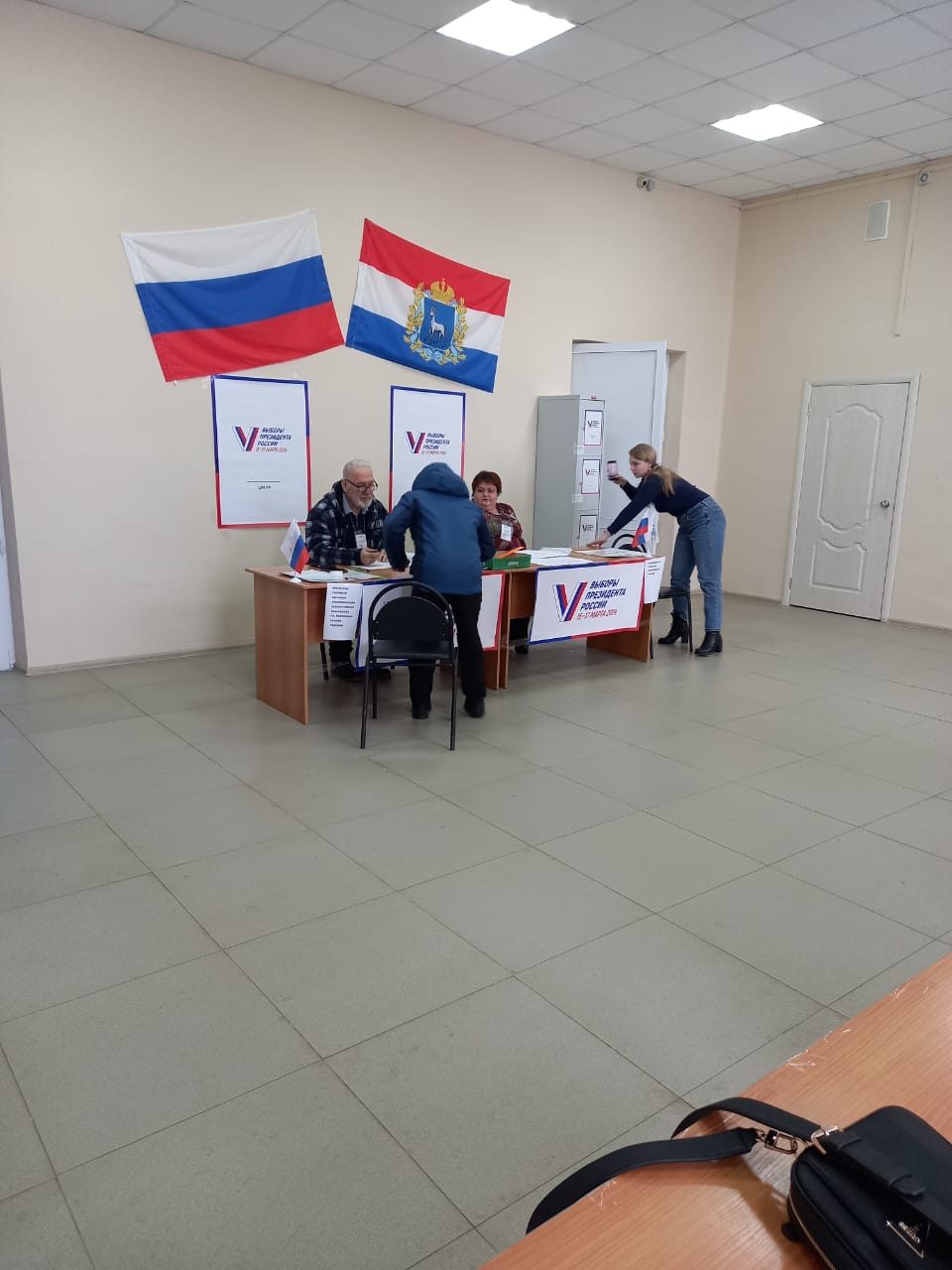 Сообщение наблюдателя — УИК №4612, Самарская область