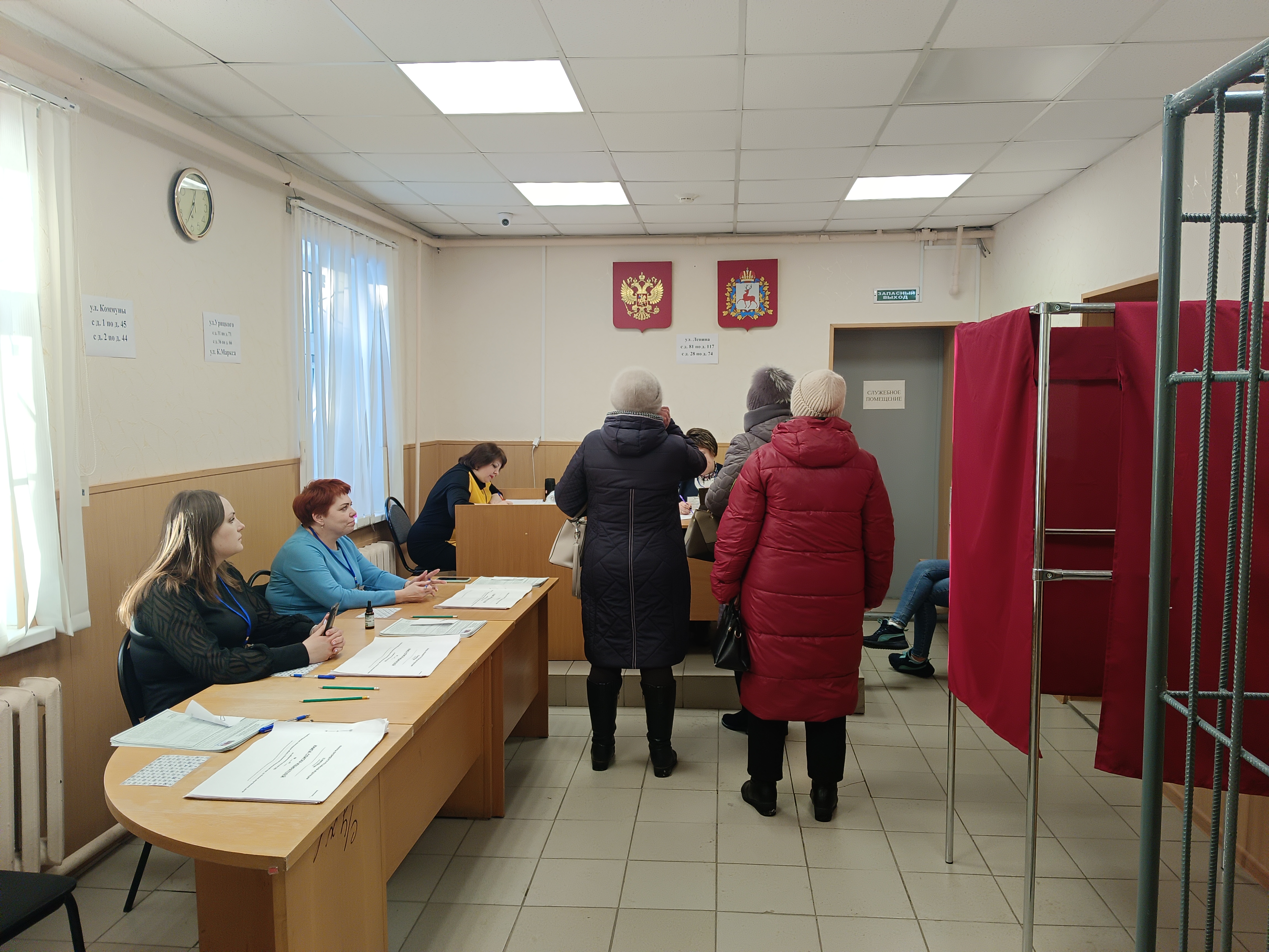 Сообщение наблюдателя — УИК №1563, Нижегородская область