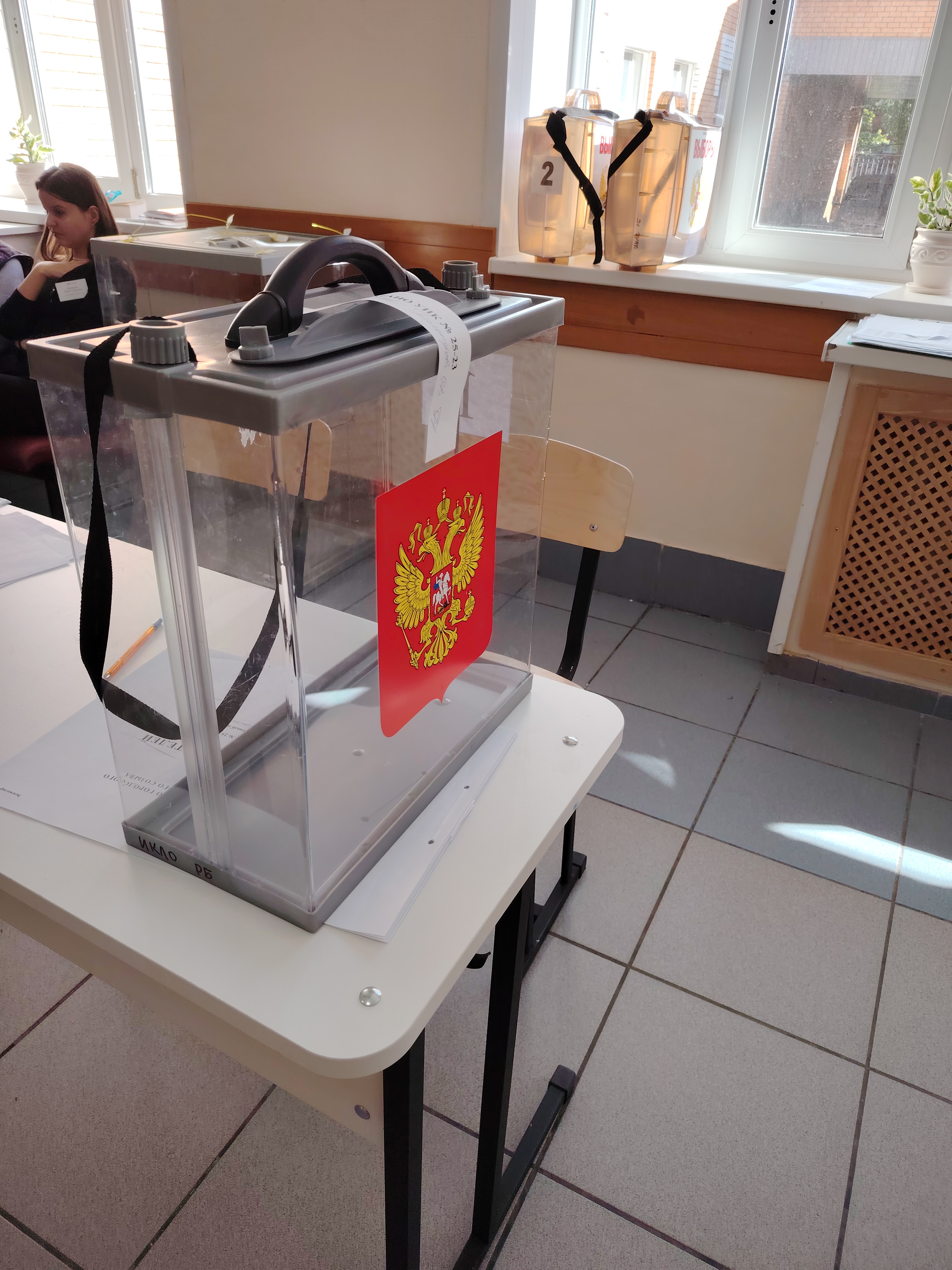 Сообщение наблюдателя — УИК №2523, Липецкая область