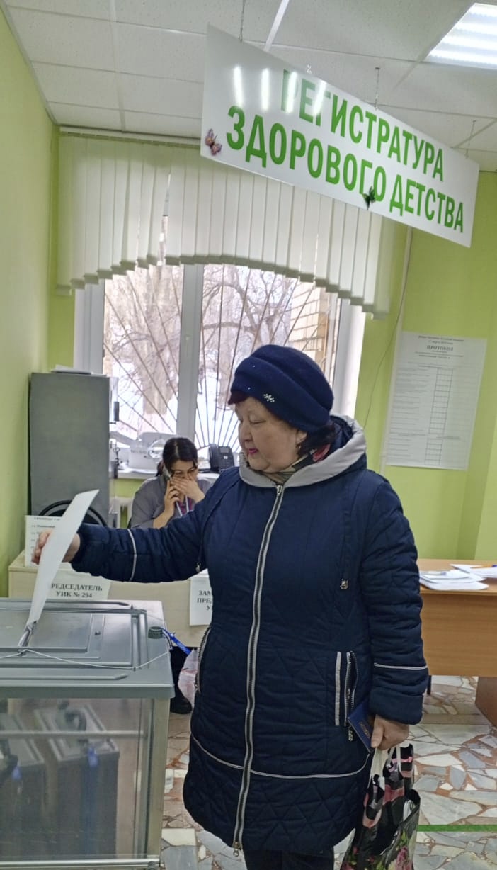 Сообщение наблюдателя — УИК №294, Саратовская область