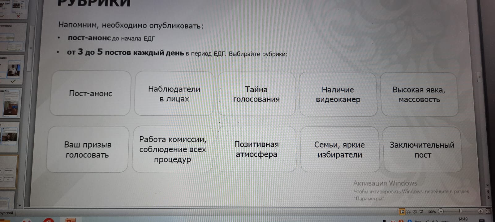 Сообщение наблюдателя — УИК №981, Кировская область