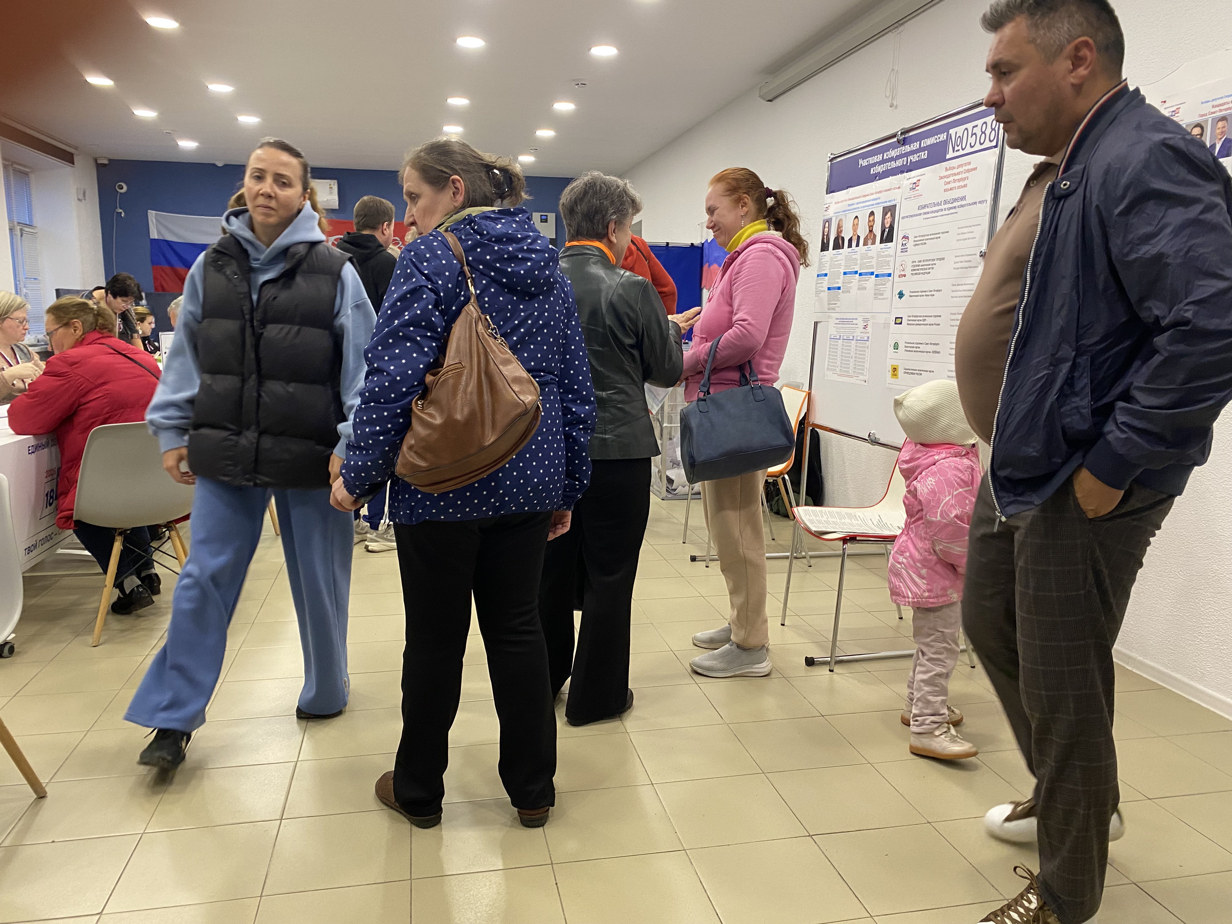 Сообщение — УИК №588, Санкт-Петербург