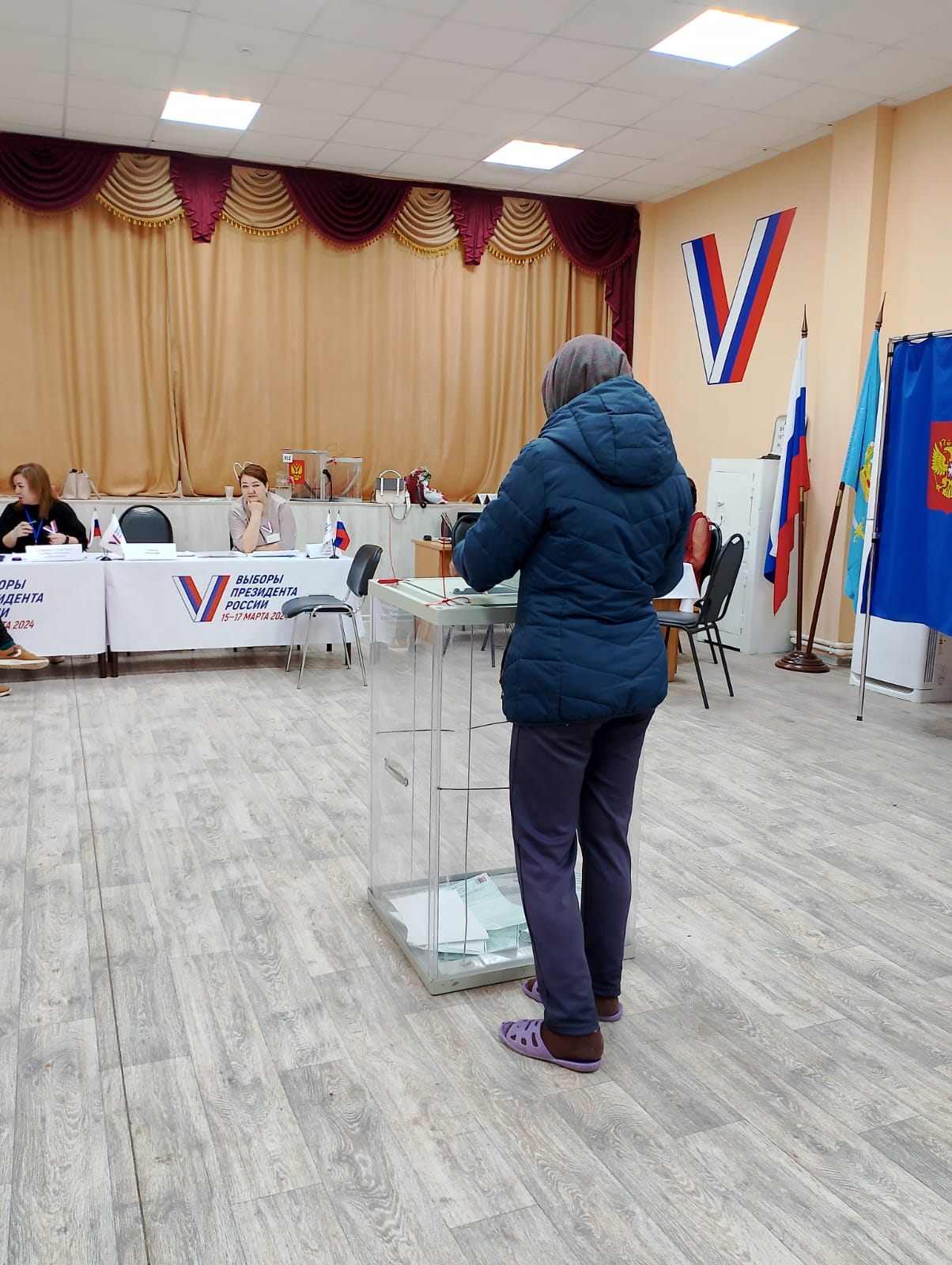 Сообщение наблюдателя — УИК №1031, Астраханская область