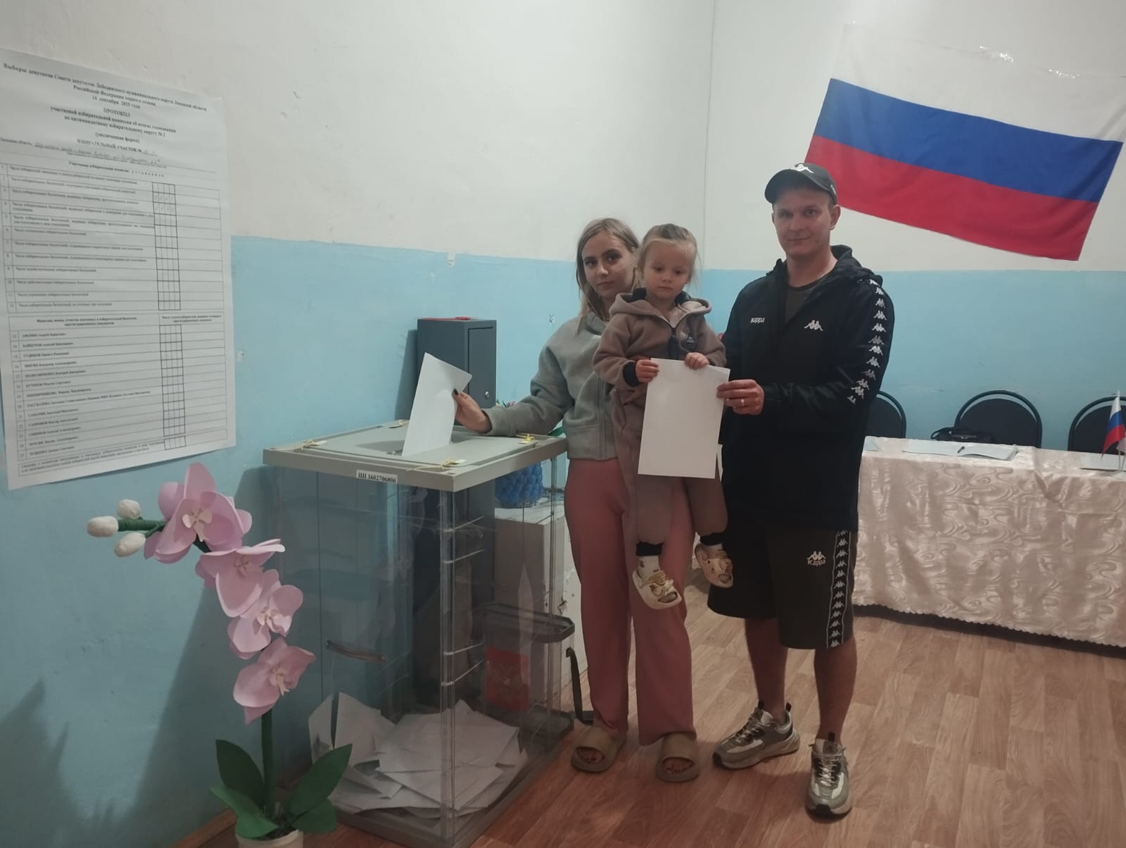 Сообщение наблюдателя — УИК №1231, Липецкая область
