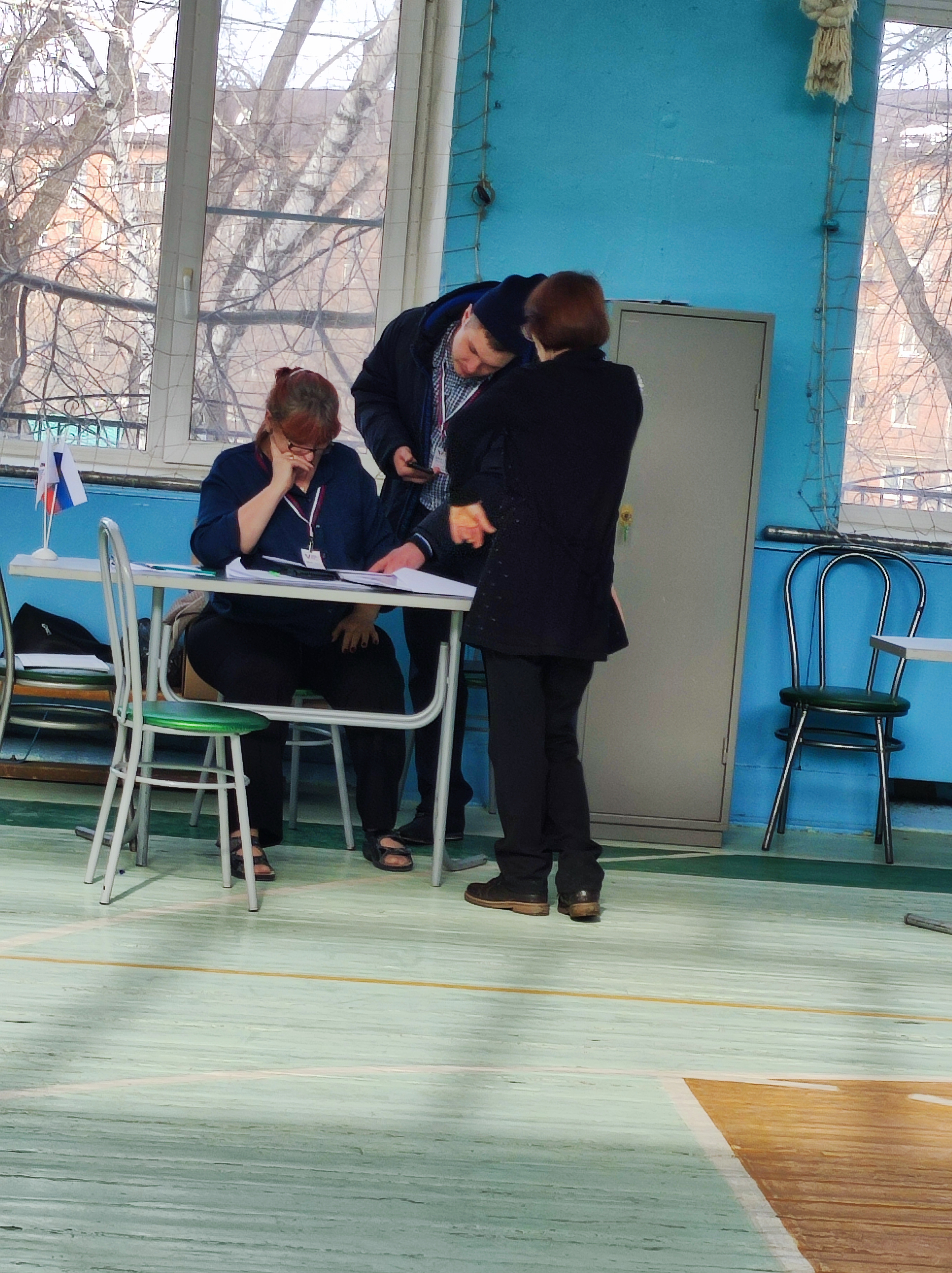 Сообщение наблюдателя — УИК №2105, Тюменская область