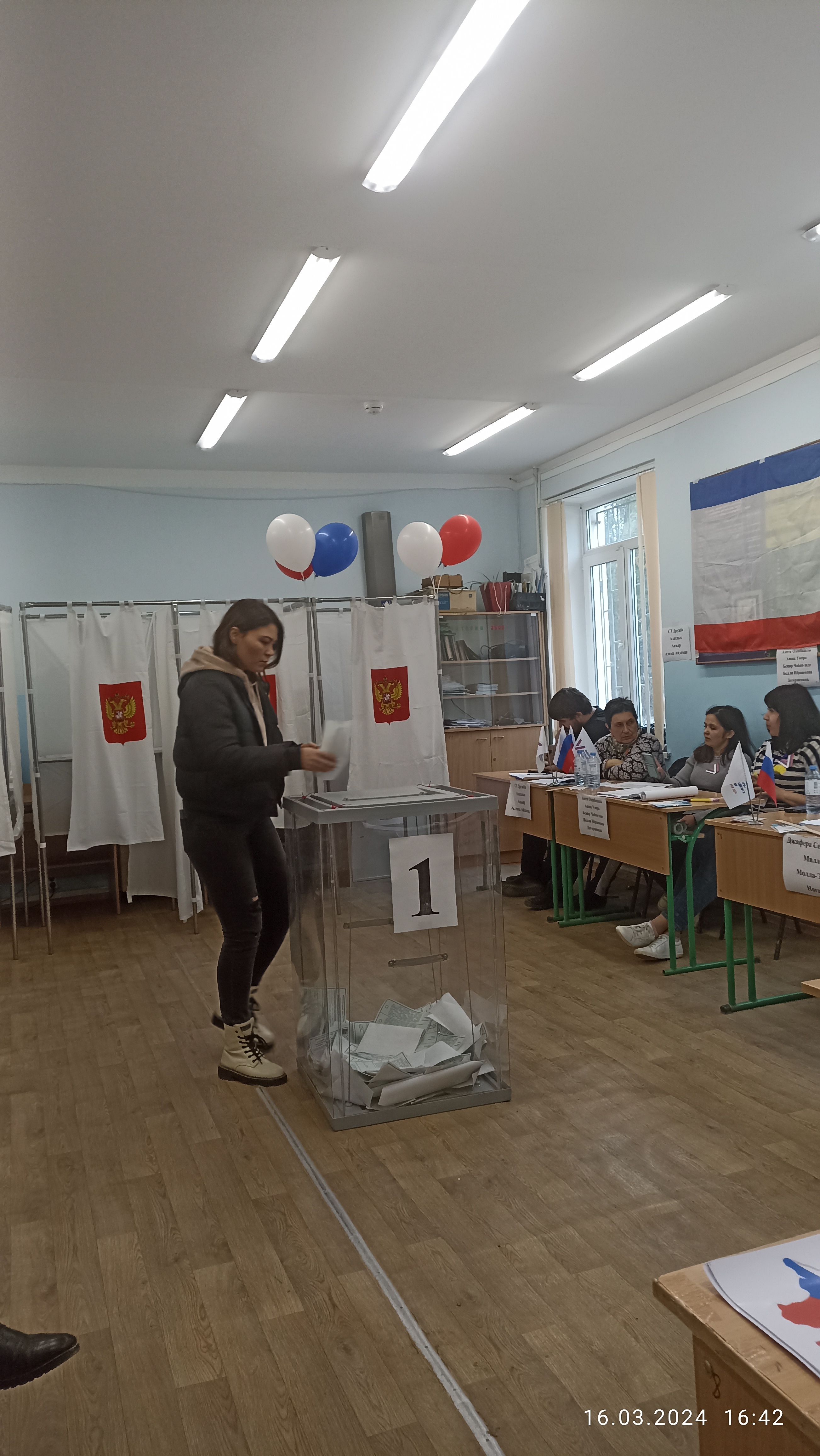 Сообщение наблюдателя — УИК №107, Республика Крым
