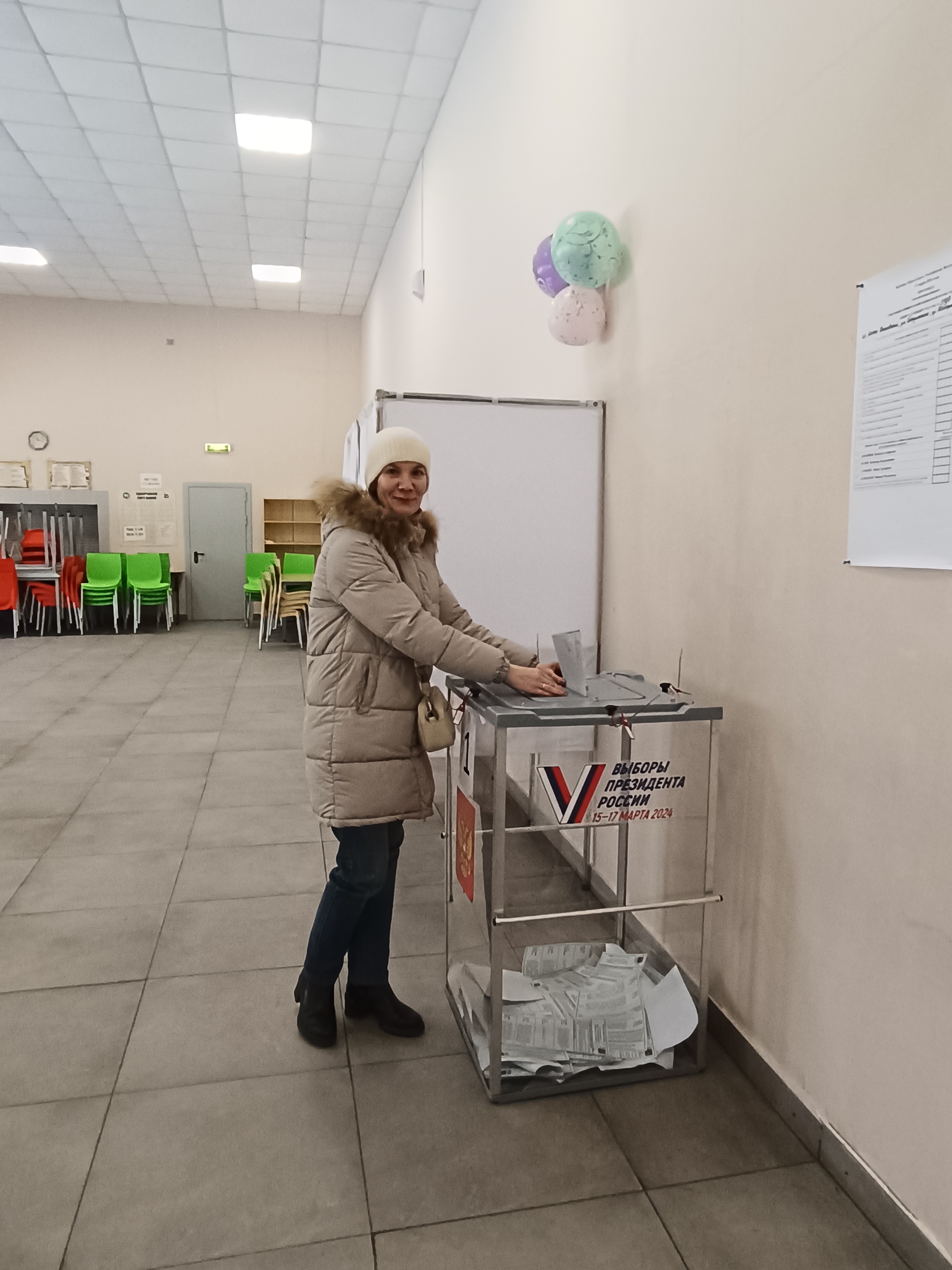 Сообщение наблюдателя — УИК №3480, Московская область