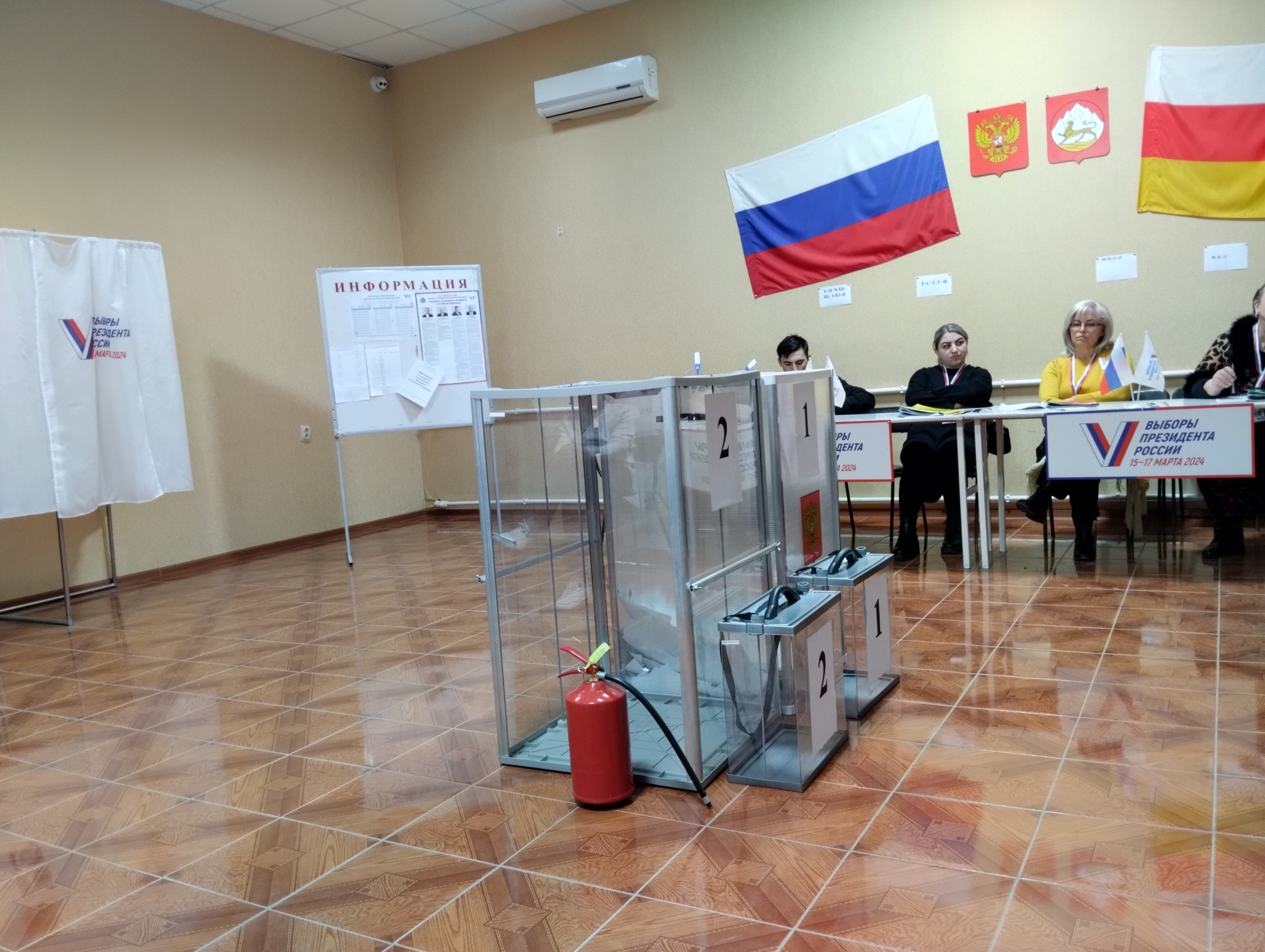 Сообщение наблюдателя — УИК №127, Республика Северная Осетия — Алания