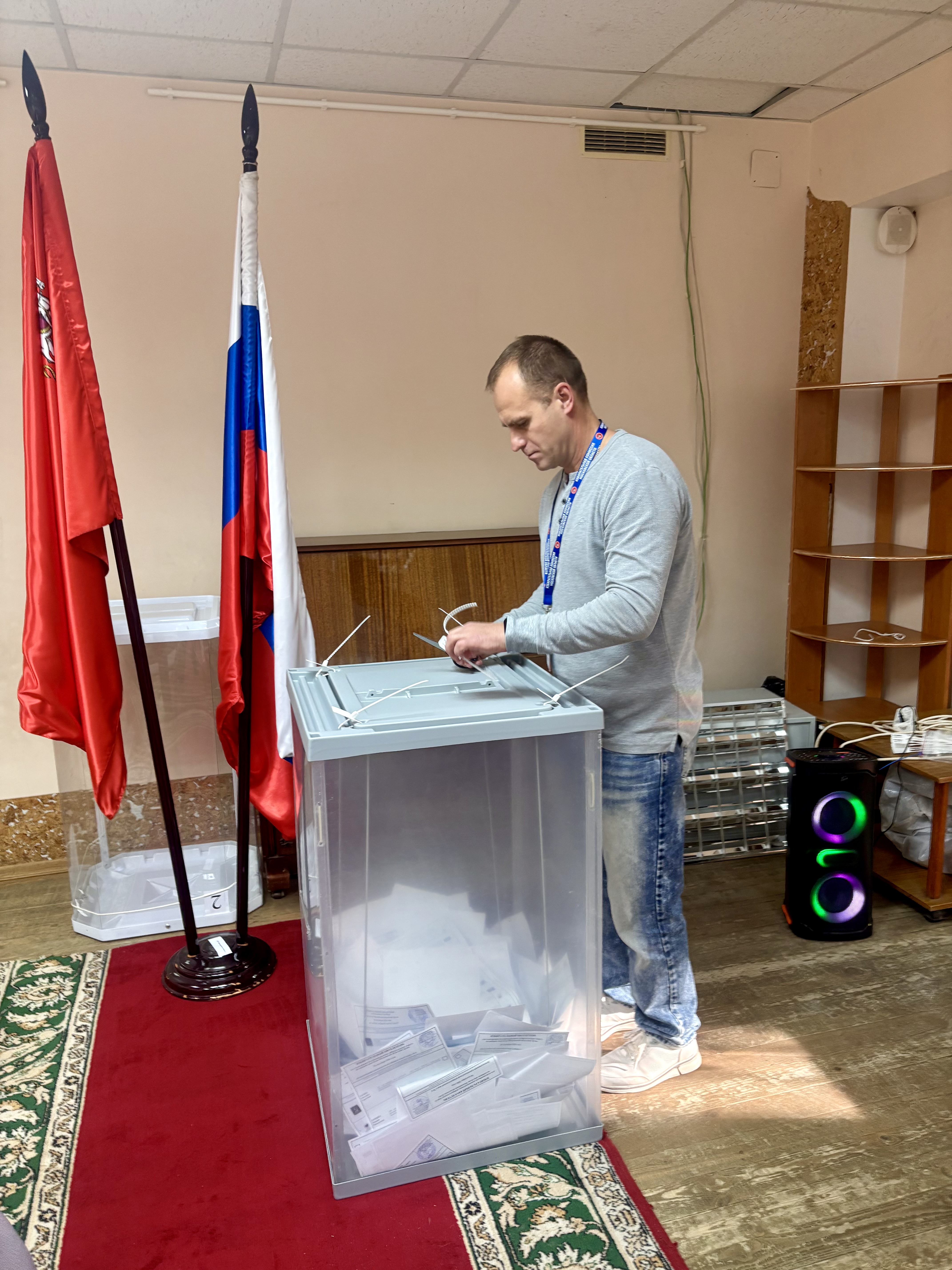 Сообщение — УИК №416, Московская область