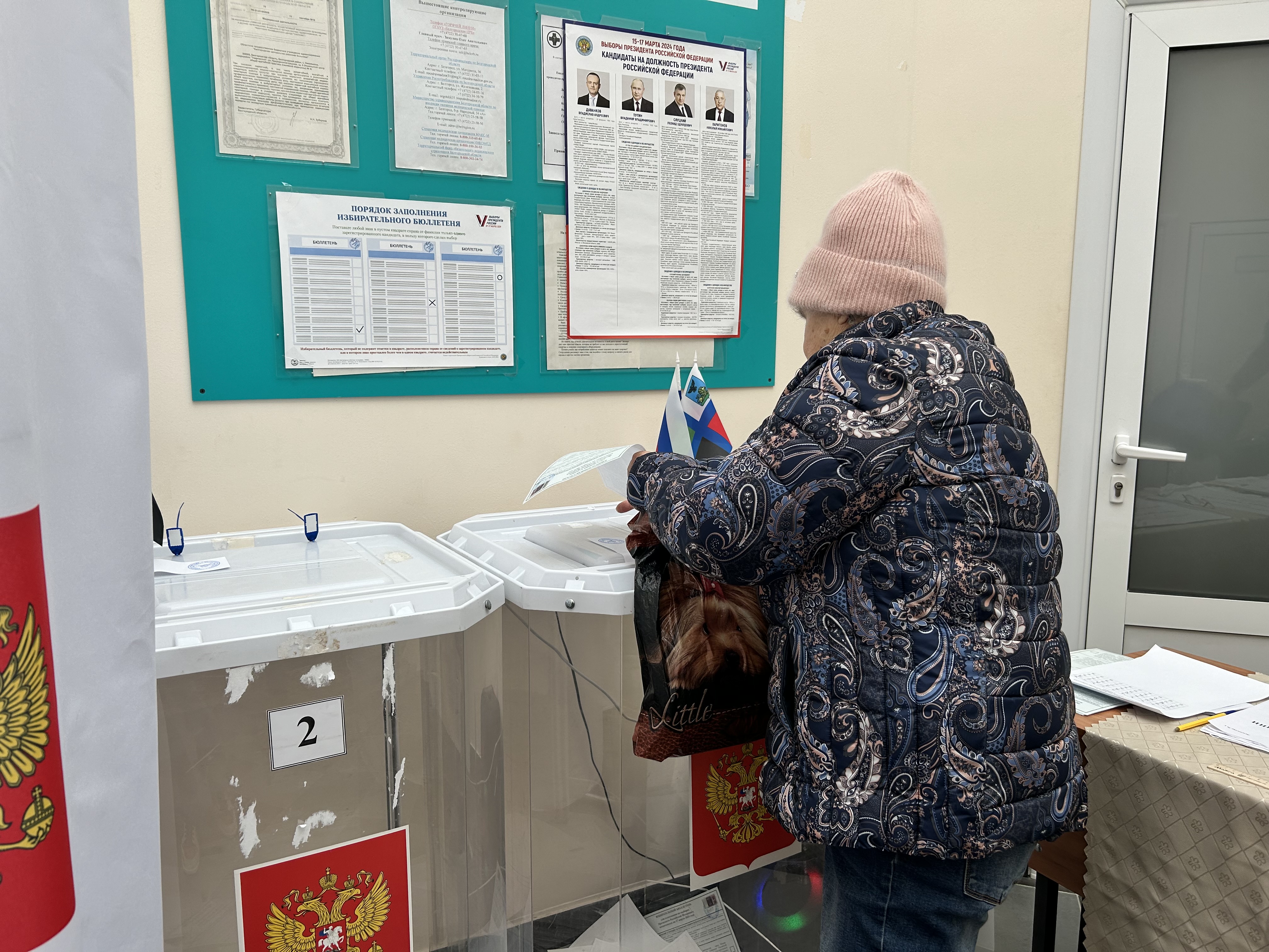 Сообщение наблюдателя — УИК №847, Белгородская область