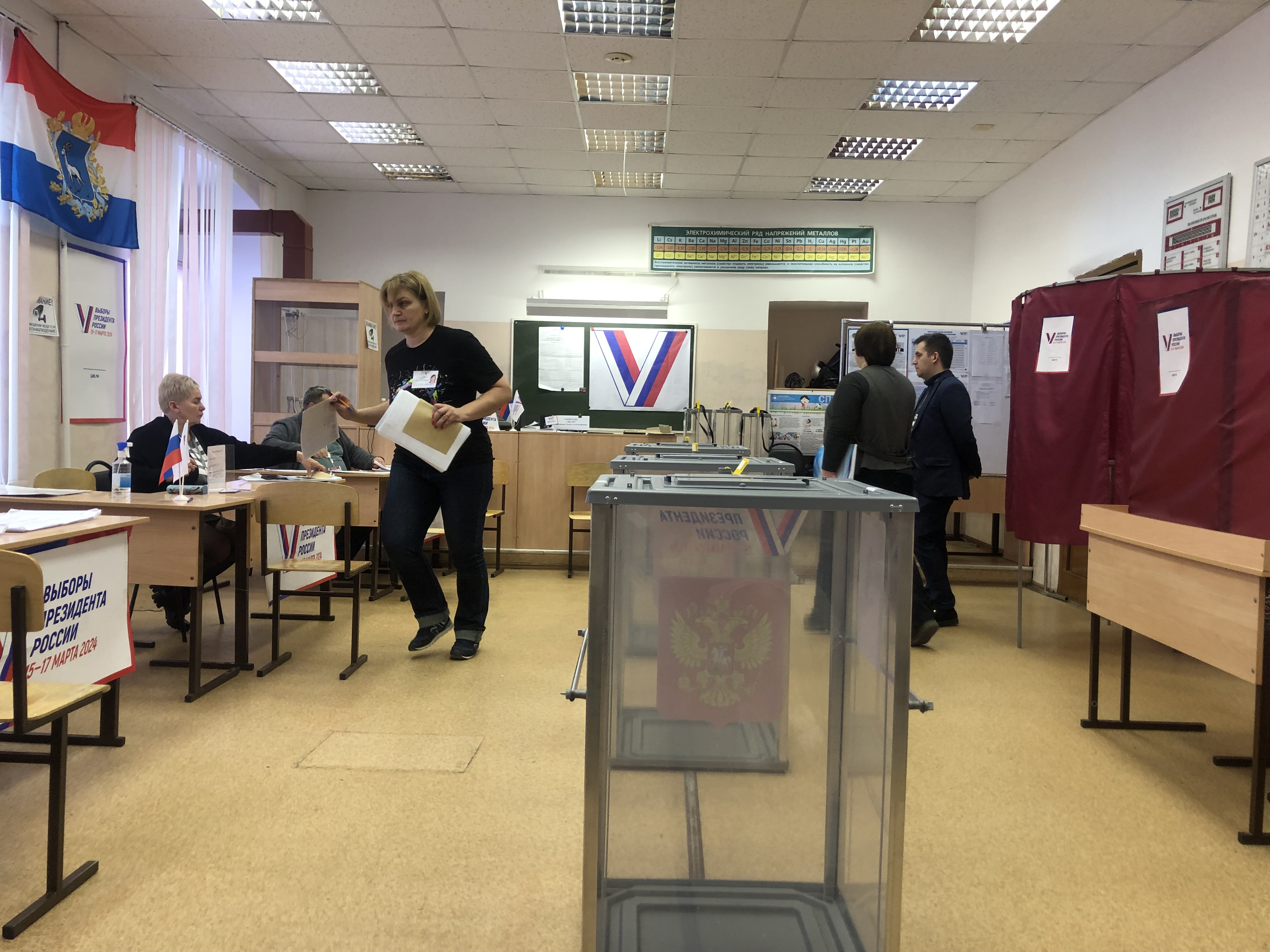 Сообщение наблюдателя — УИК №3207, Самарская область