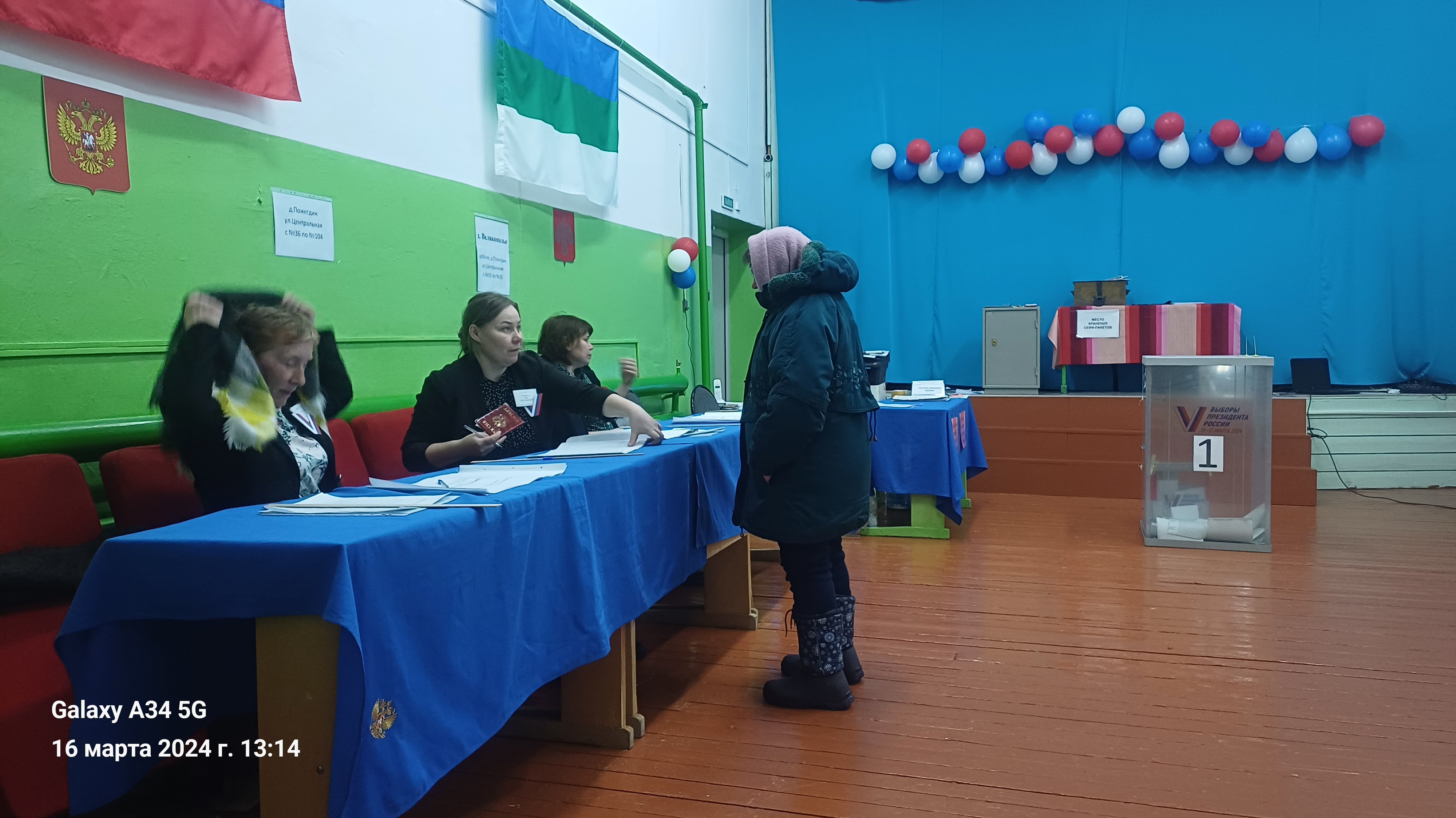 Сообщение наблюдателя — УИК №588, Республика Коми