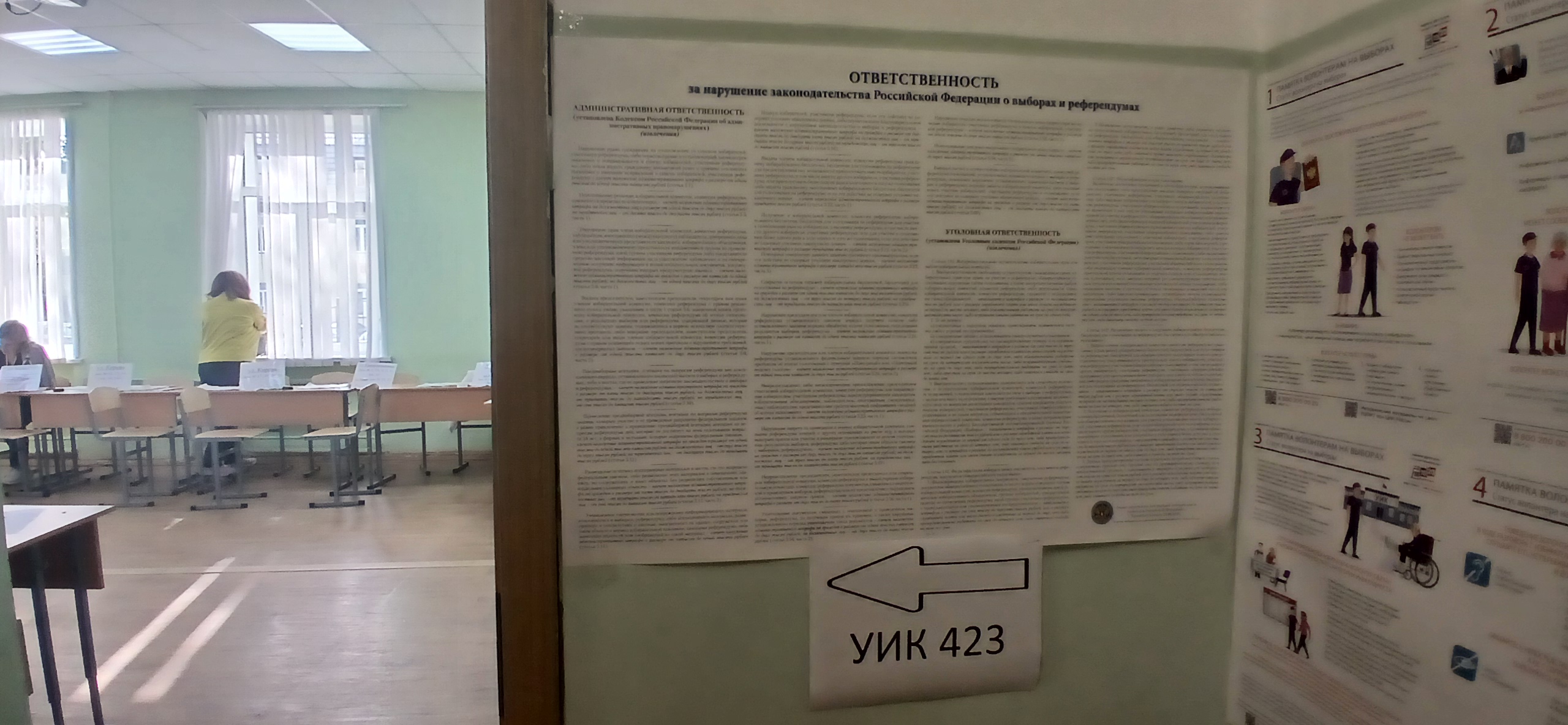 Сообщение — УИК №423, Владимирская область