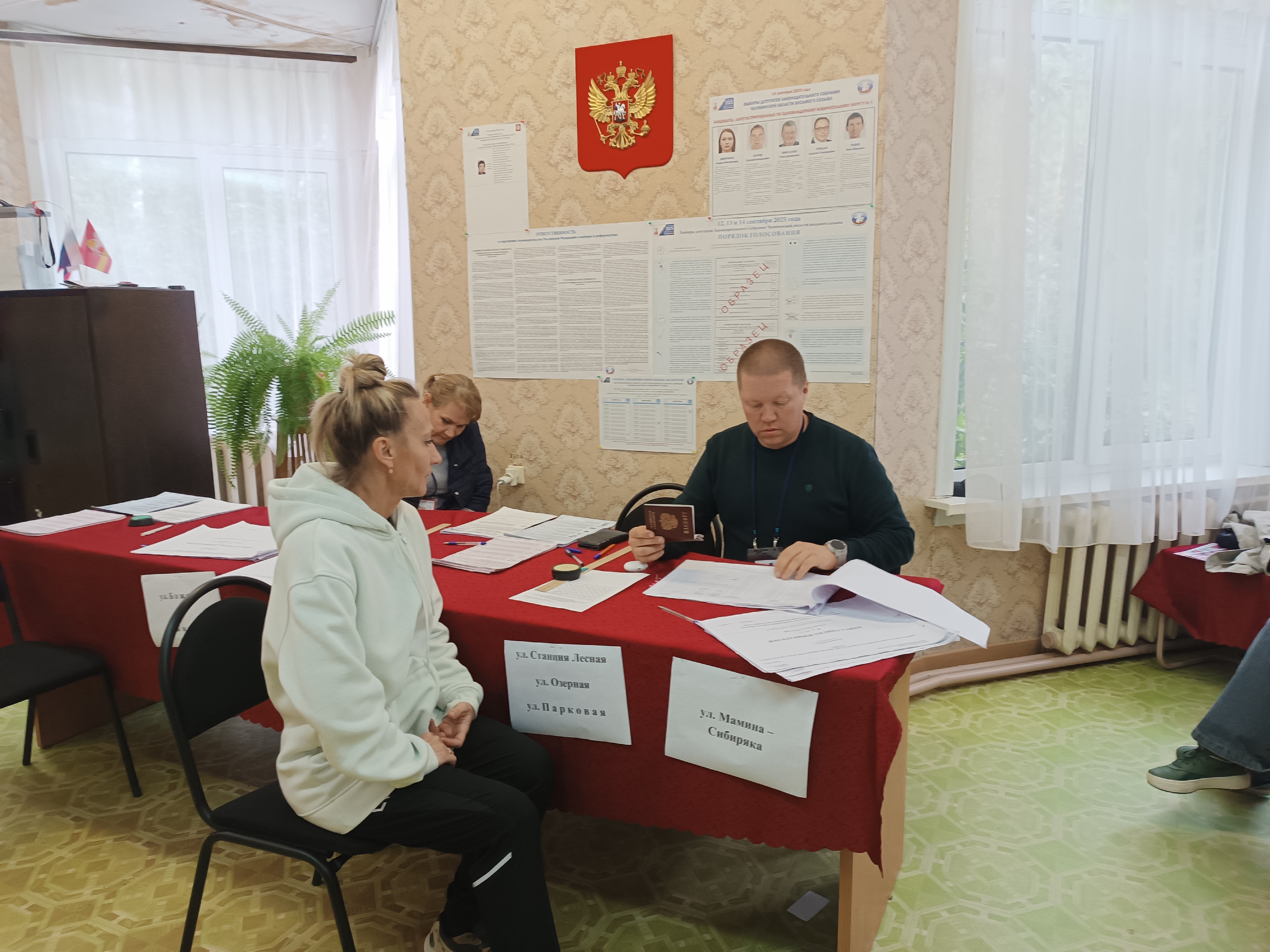Сообщение наблюдателя — УИК №1290, Челябинская область