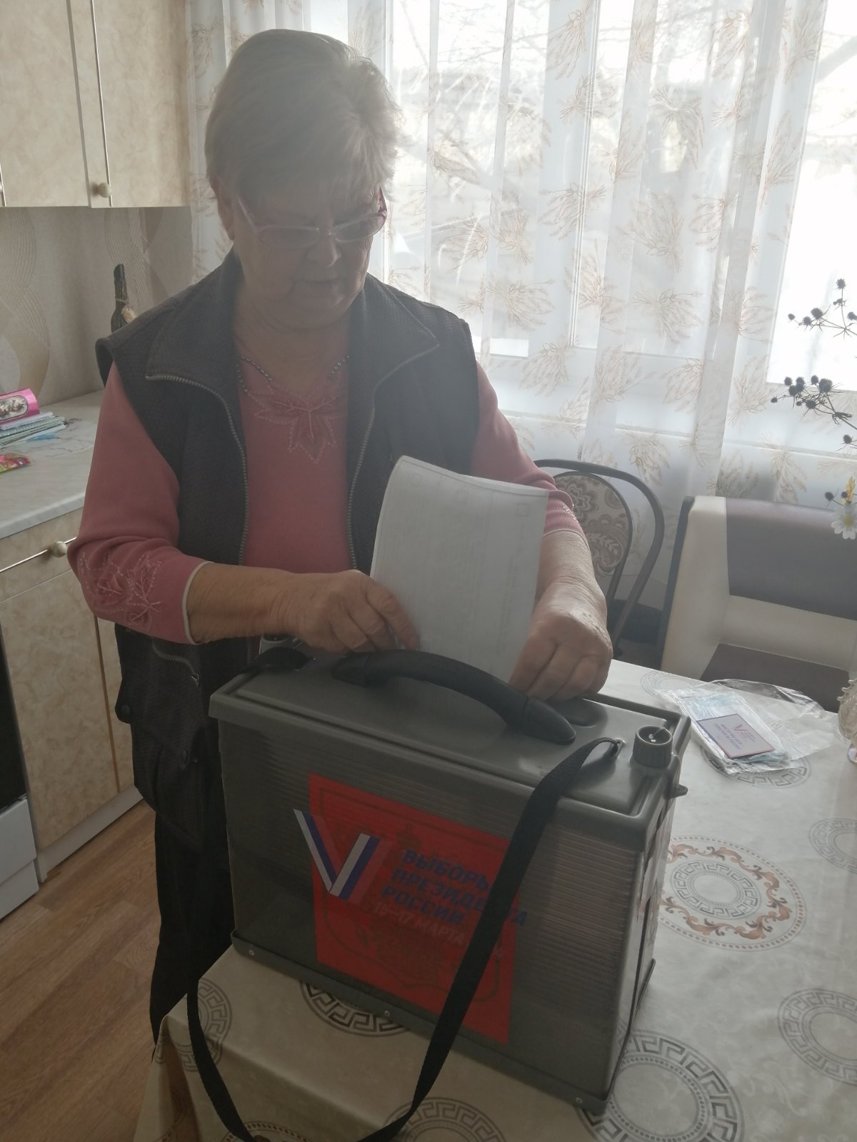 Сообщение наблюдателя — УИК №2215, Самарская область