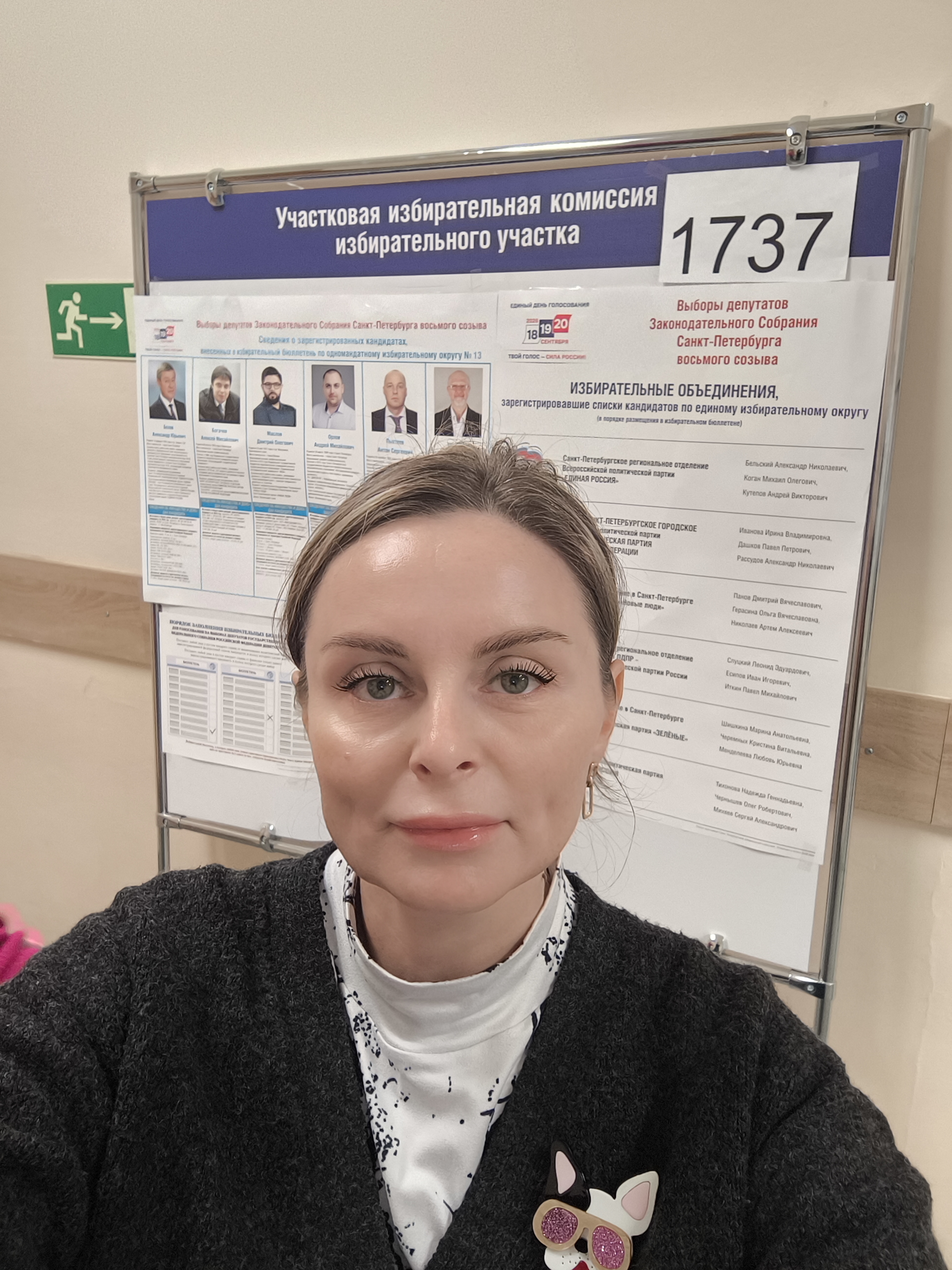 Сообщение — УИК №1737, Санкт-Петербург