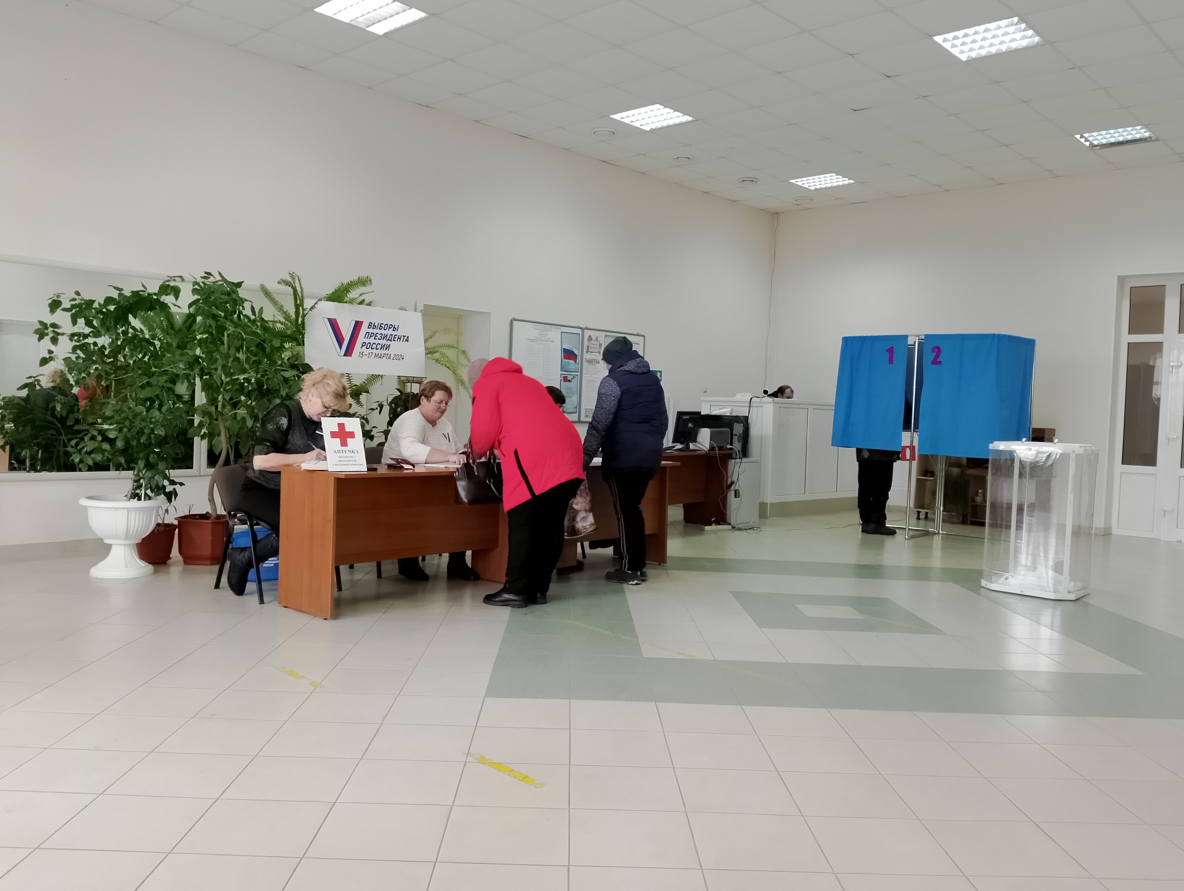 Сообщение наблюдателя — УИК №589, Белгородская область