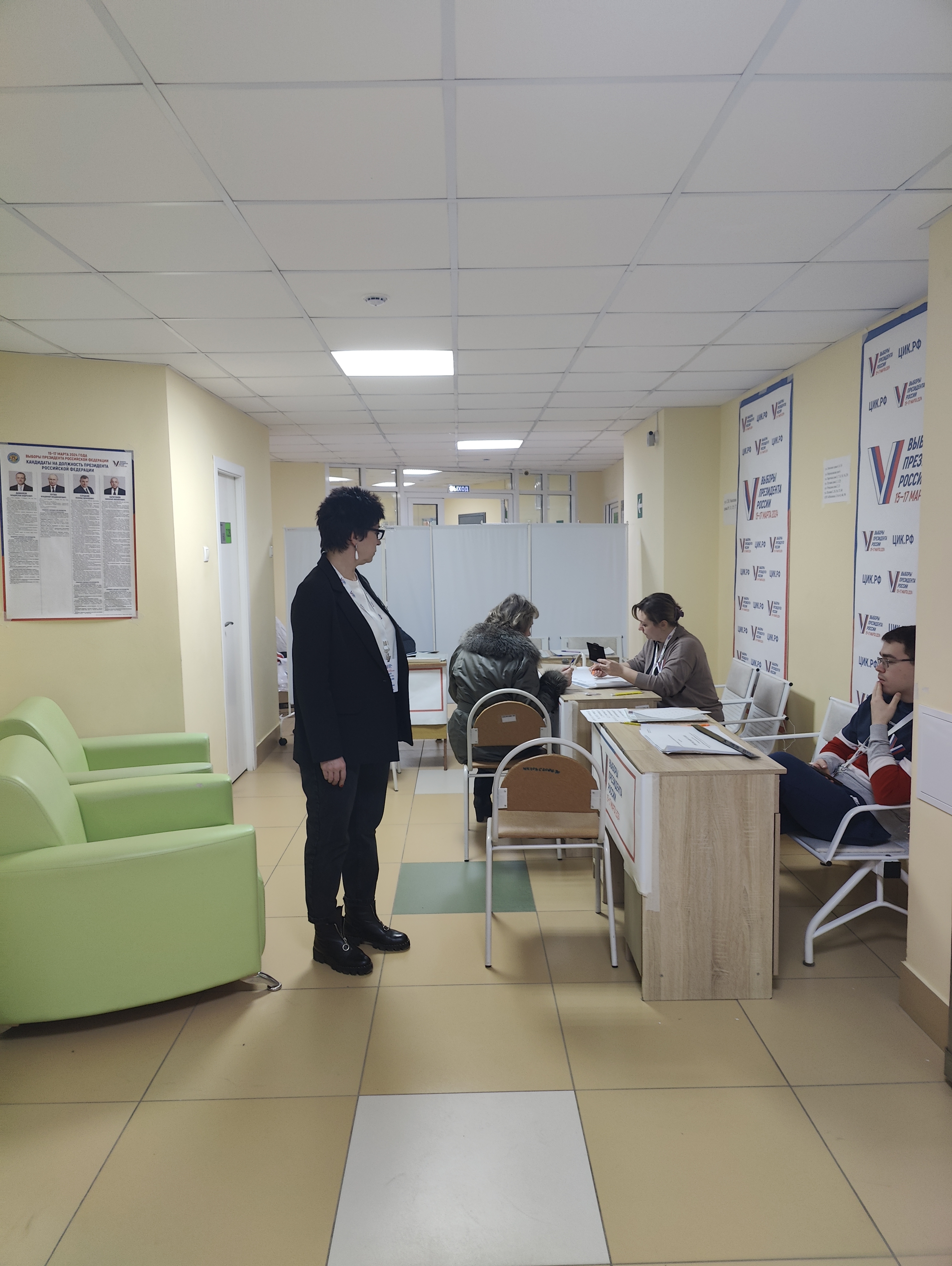 Сообщение наблюдателя — УИК №608, Московская область