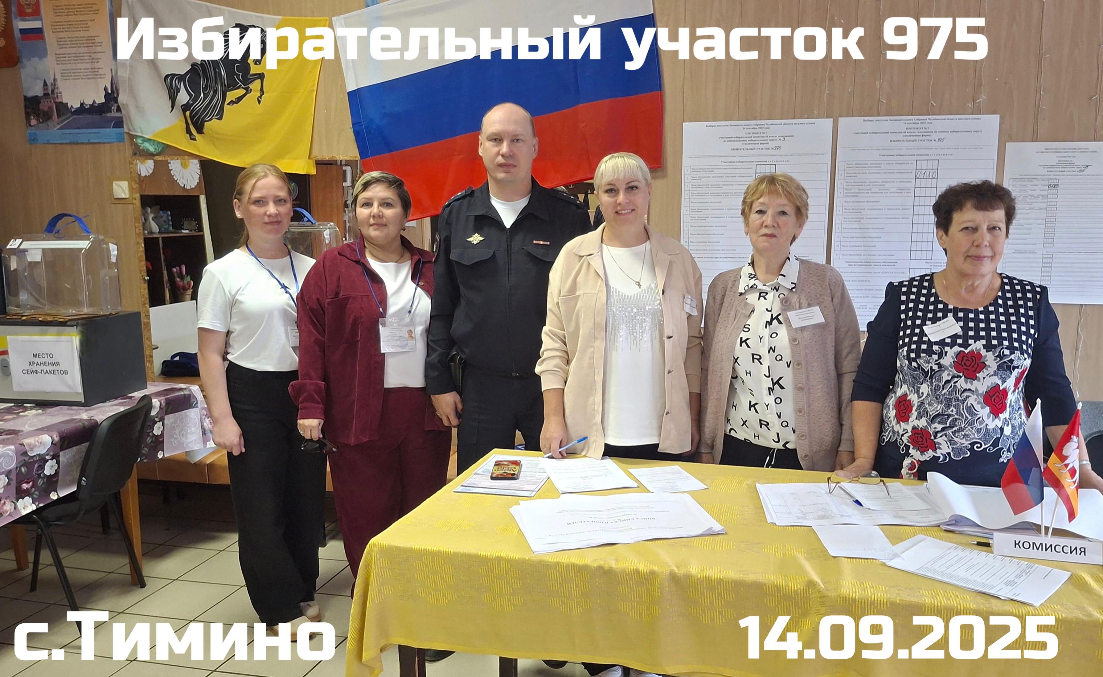 Сообщение наблюдателя — УИК №975, Челябинская область