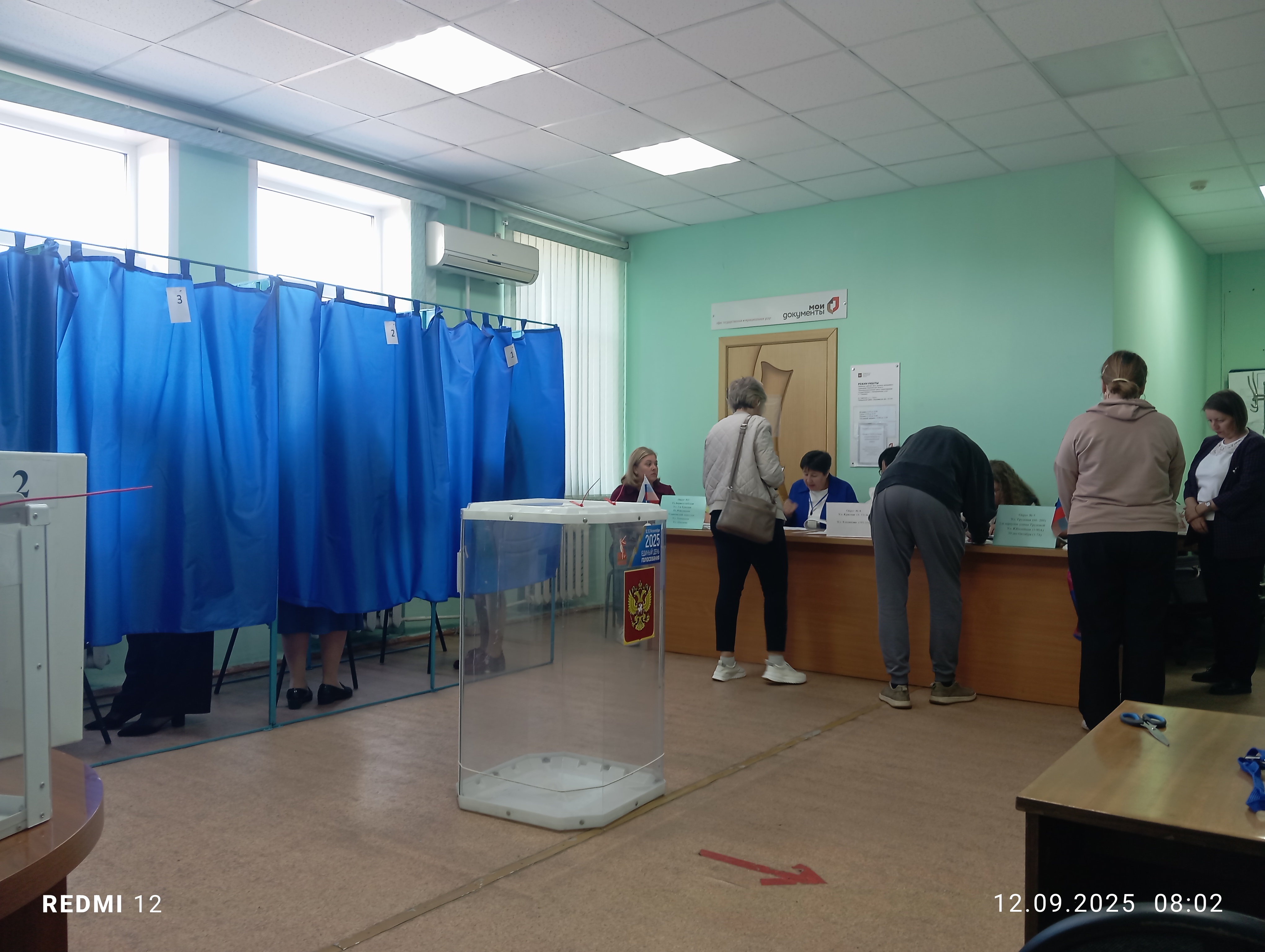 Сообщение наблюдателя — УИК №3012, Воронежская область