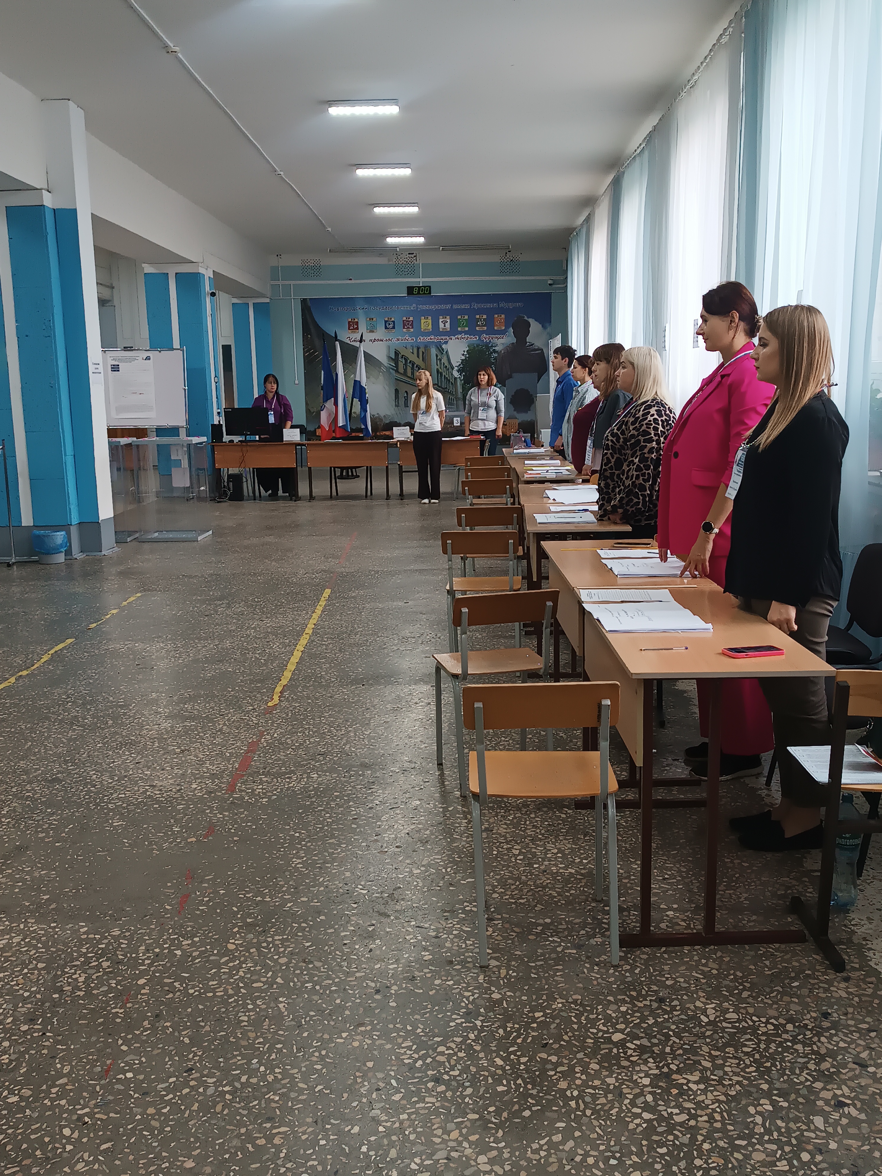 Сообщение наблюдателя — УИК №1112, Новгородская область