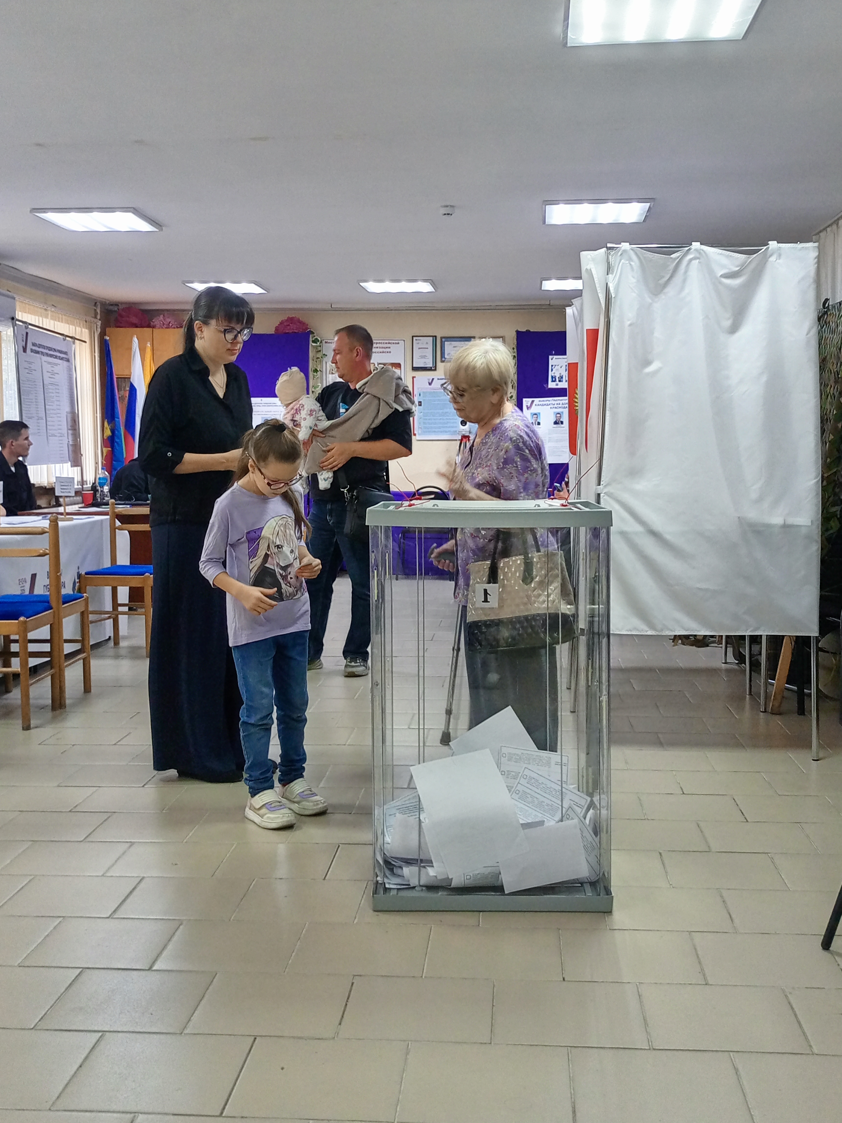 Сообщение наблюдателя — УИК №3719, Краснодарский край