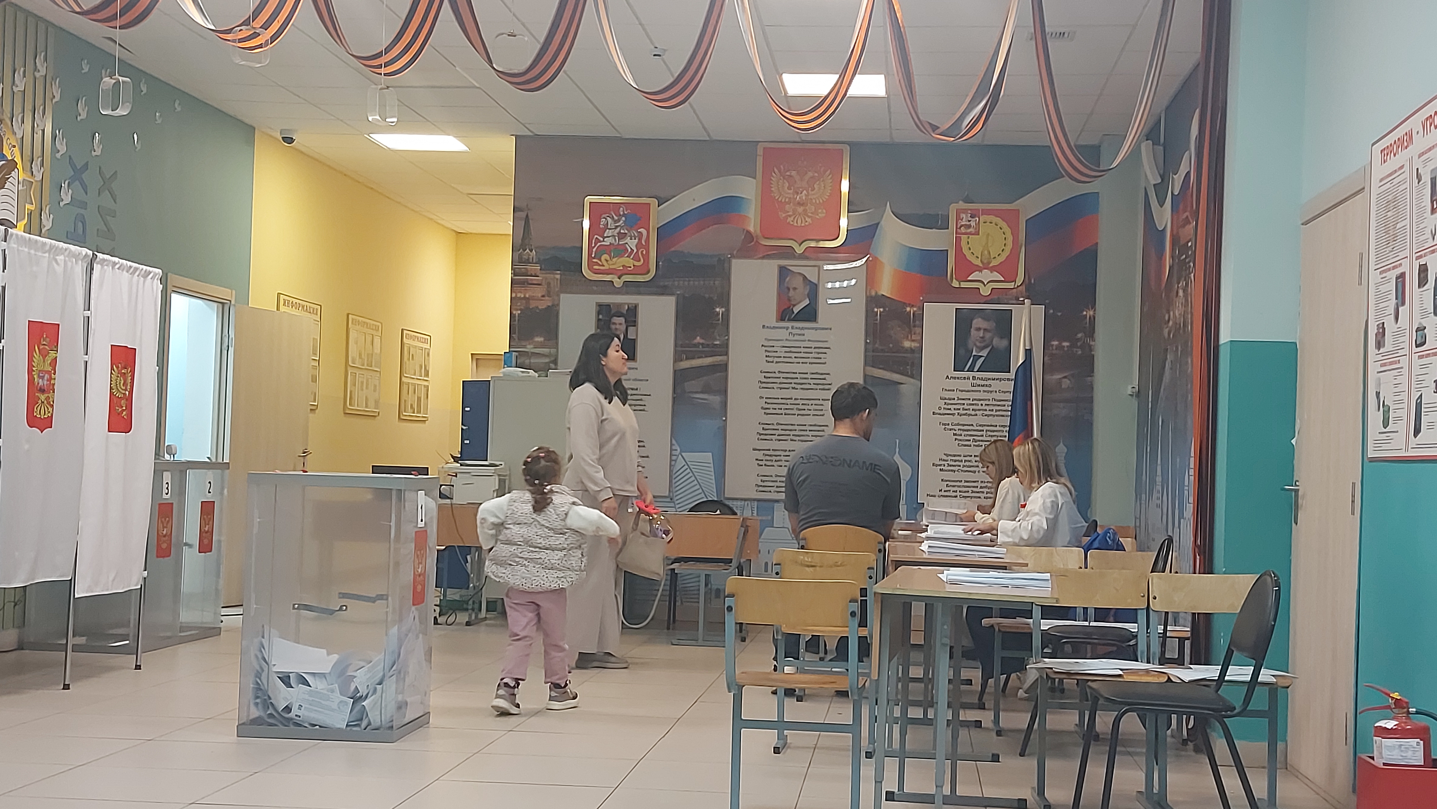 Сообщение — УИК №4215, Московская область