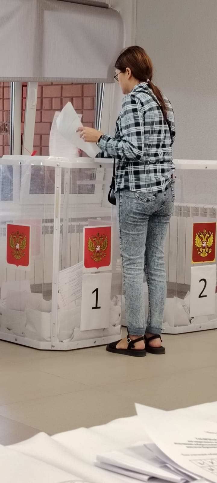 Сообщение наблюдателя — УИК №306, Воронежская область