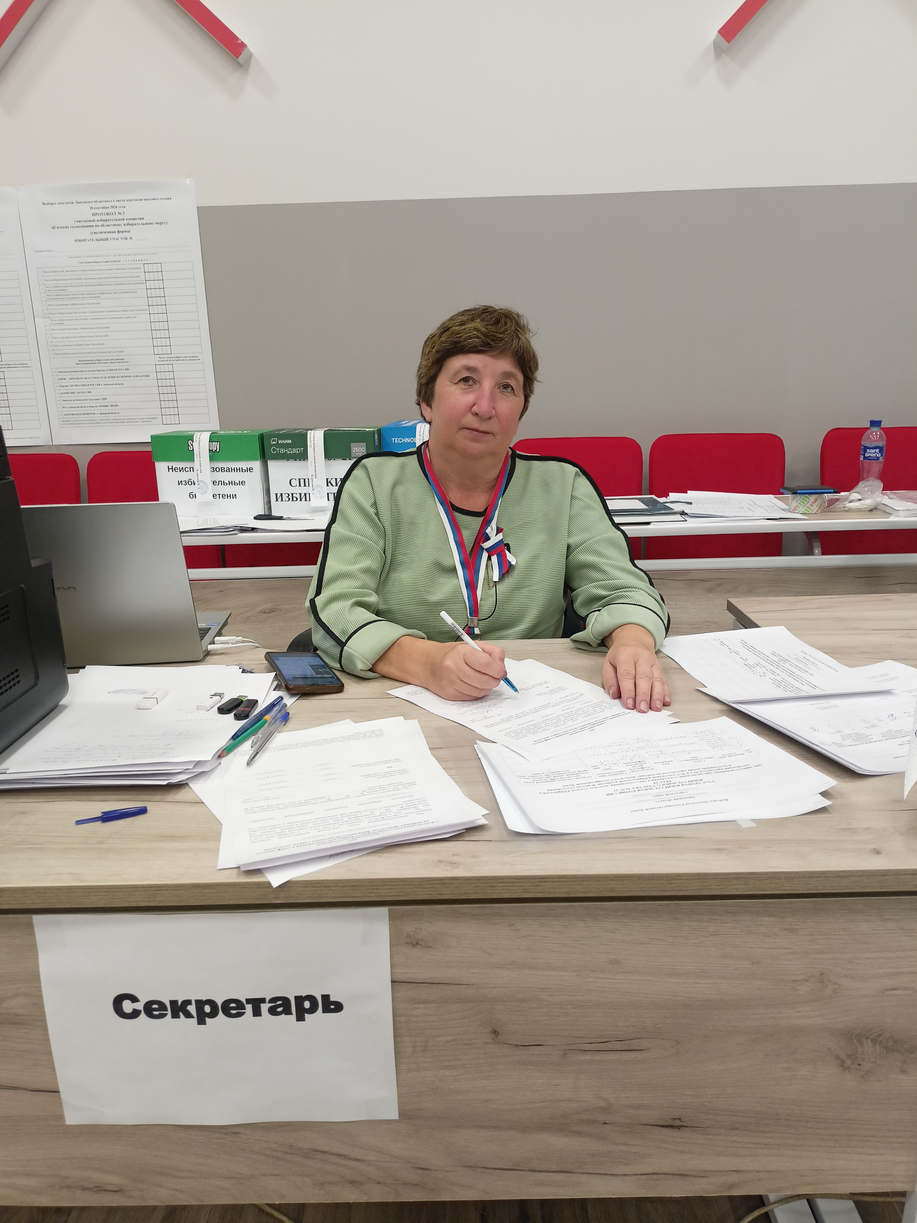 Сообщение — УИК №721, Липецкая область