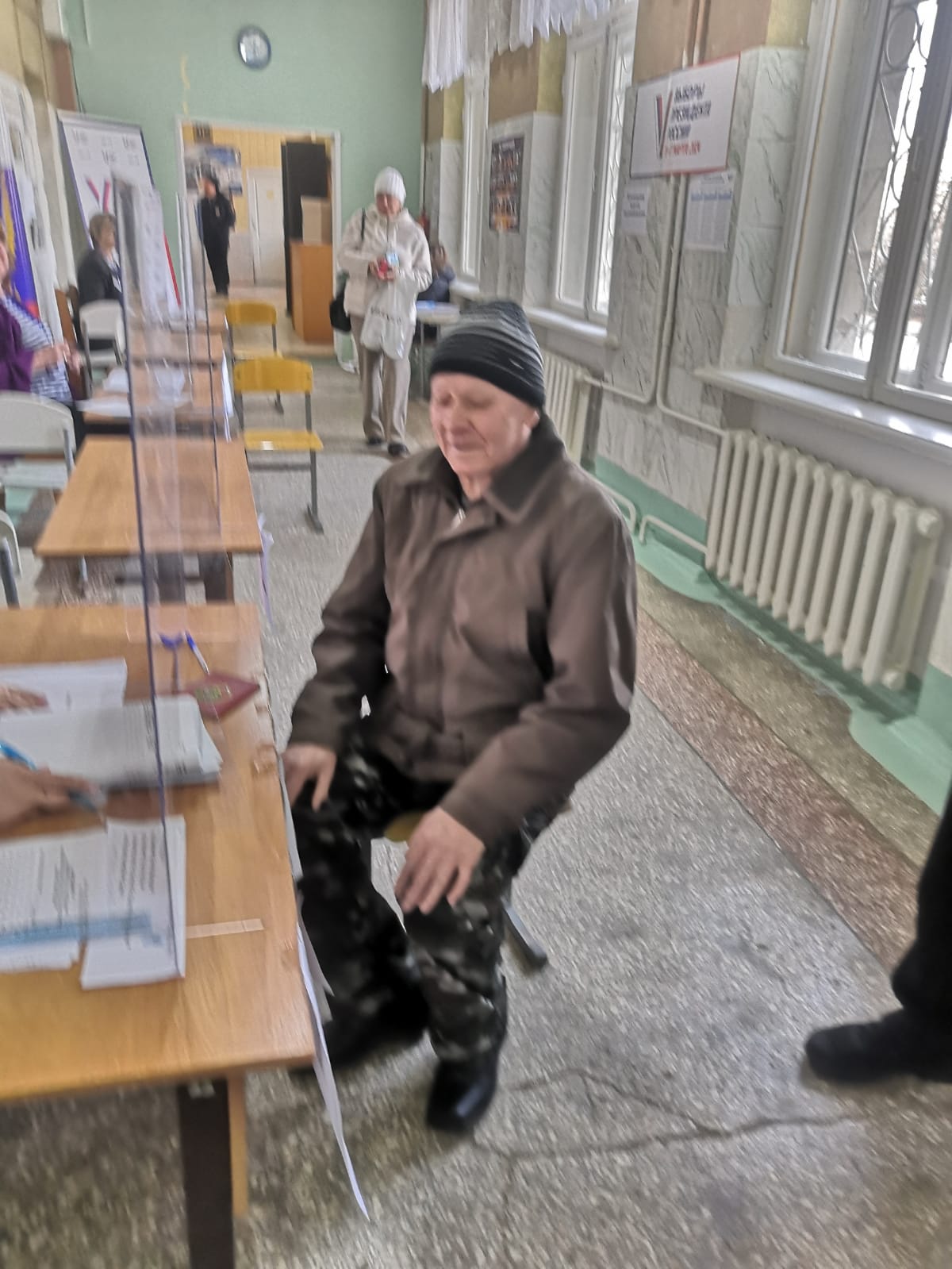 Сообщение наблюдателя — УИК №645, Волгоградская область