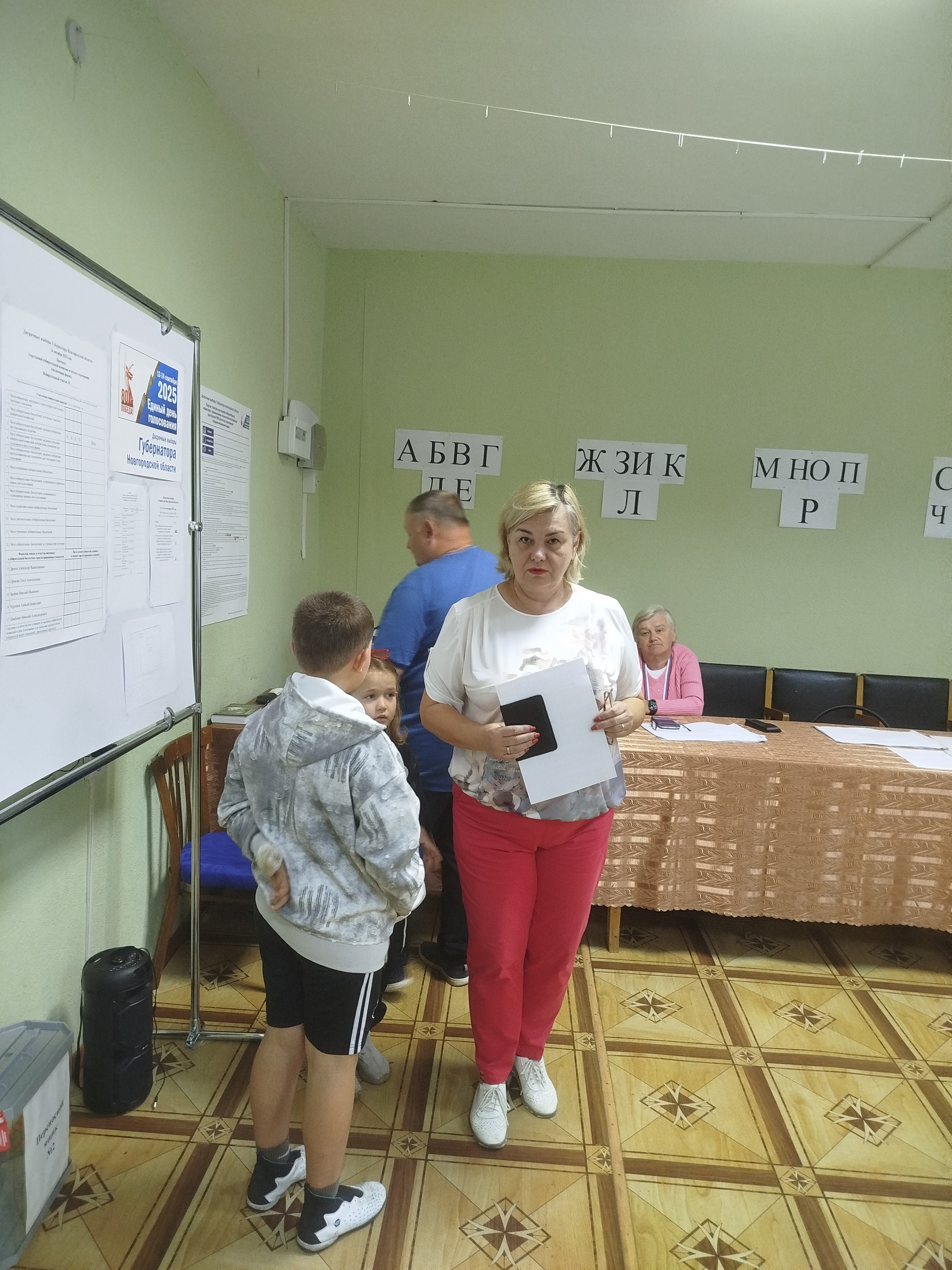 Сообщение наблюдателя — УИК №2001, Новгородская область