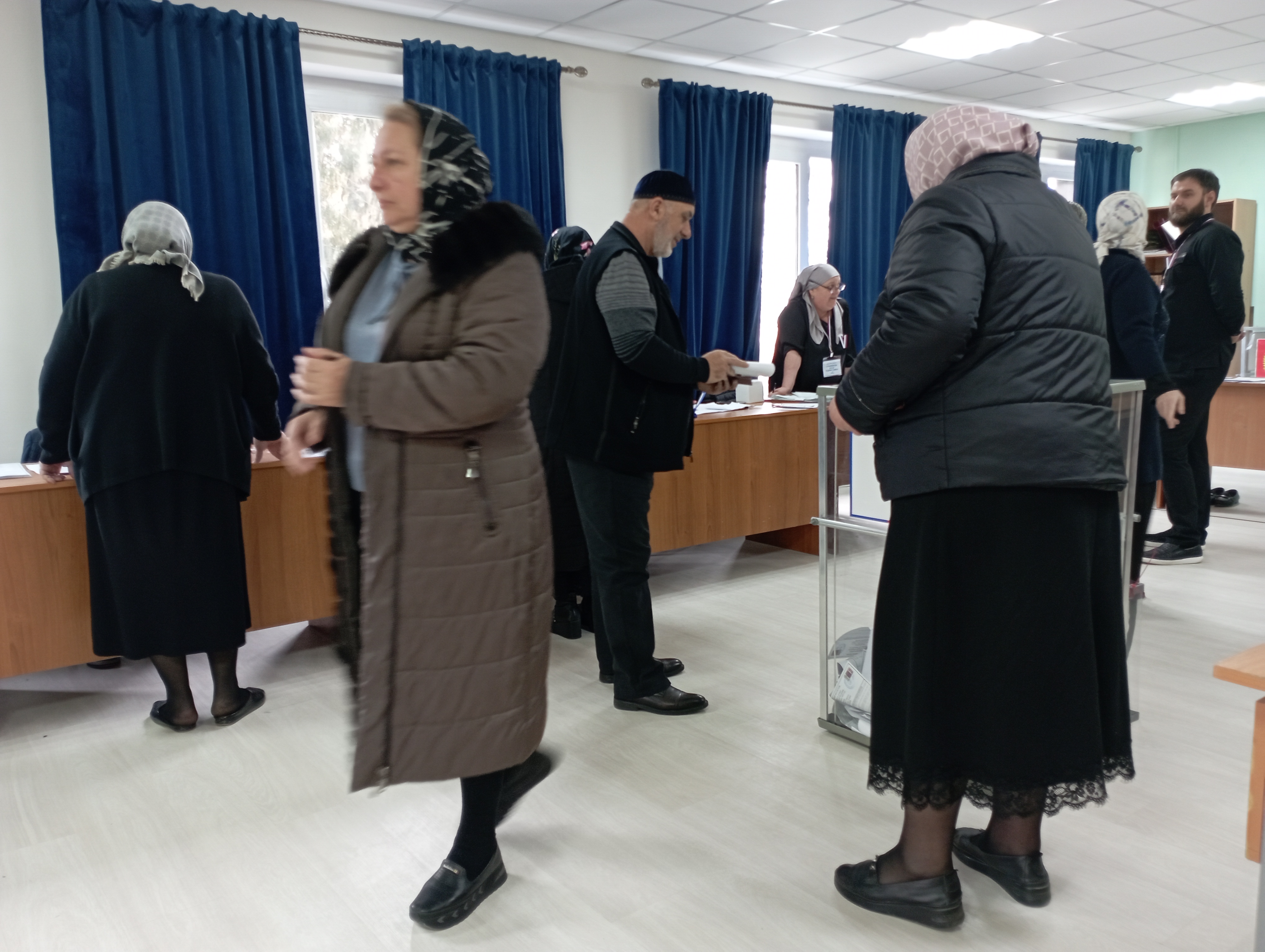 Сообщение наблюдателя — УИК №255, Чеченская Республика