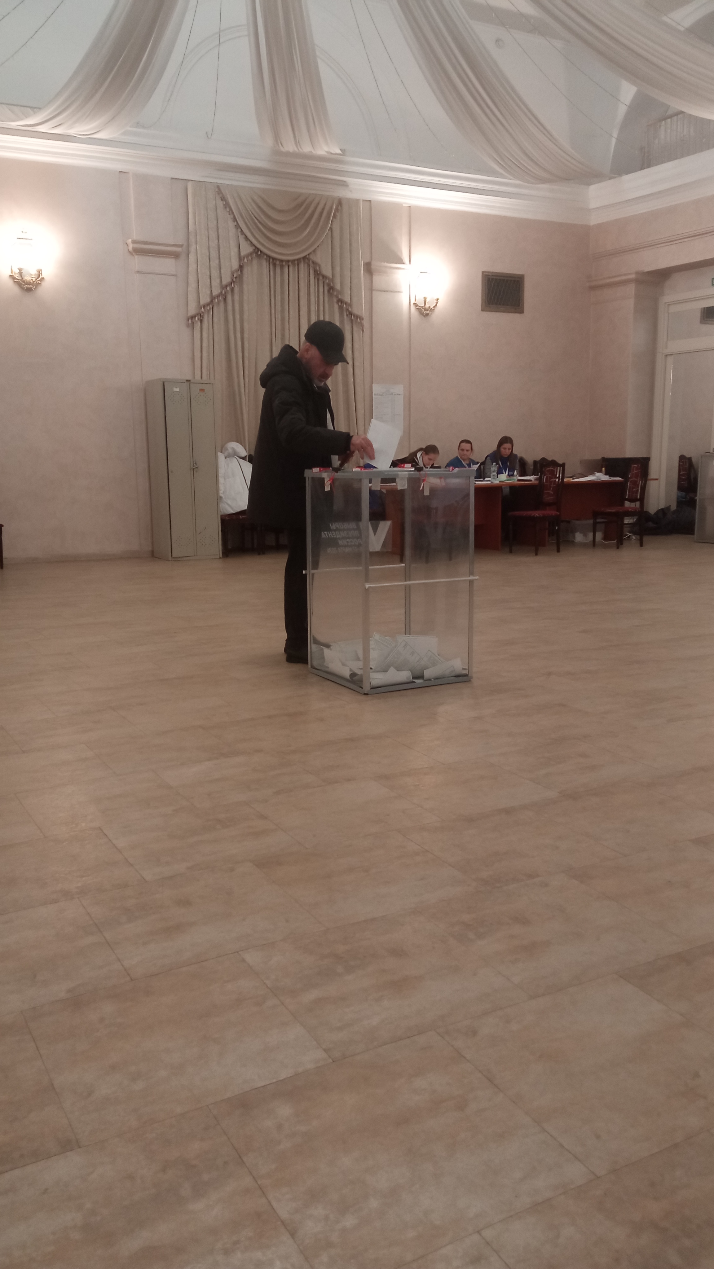Сообщение наблюдателя — УИК №4045, Московская область