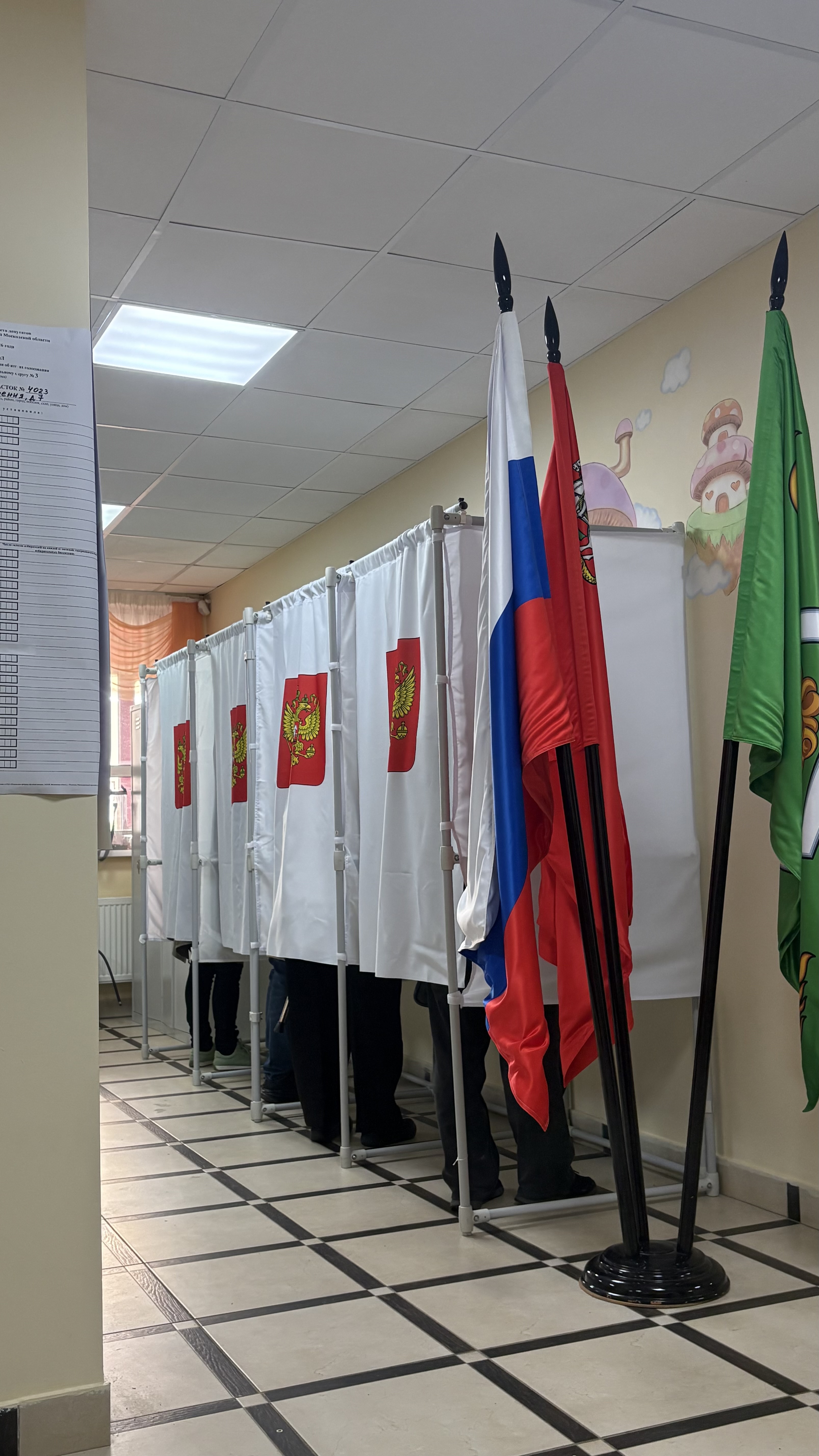 Сообщение — УИК №4023, Московская область