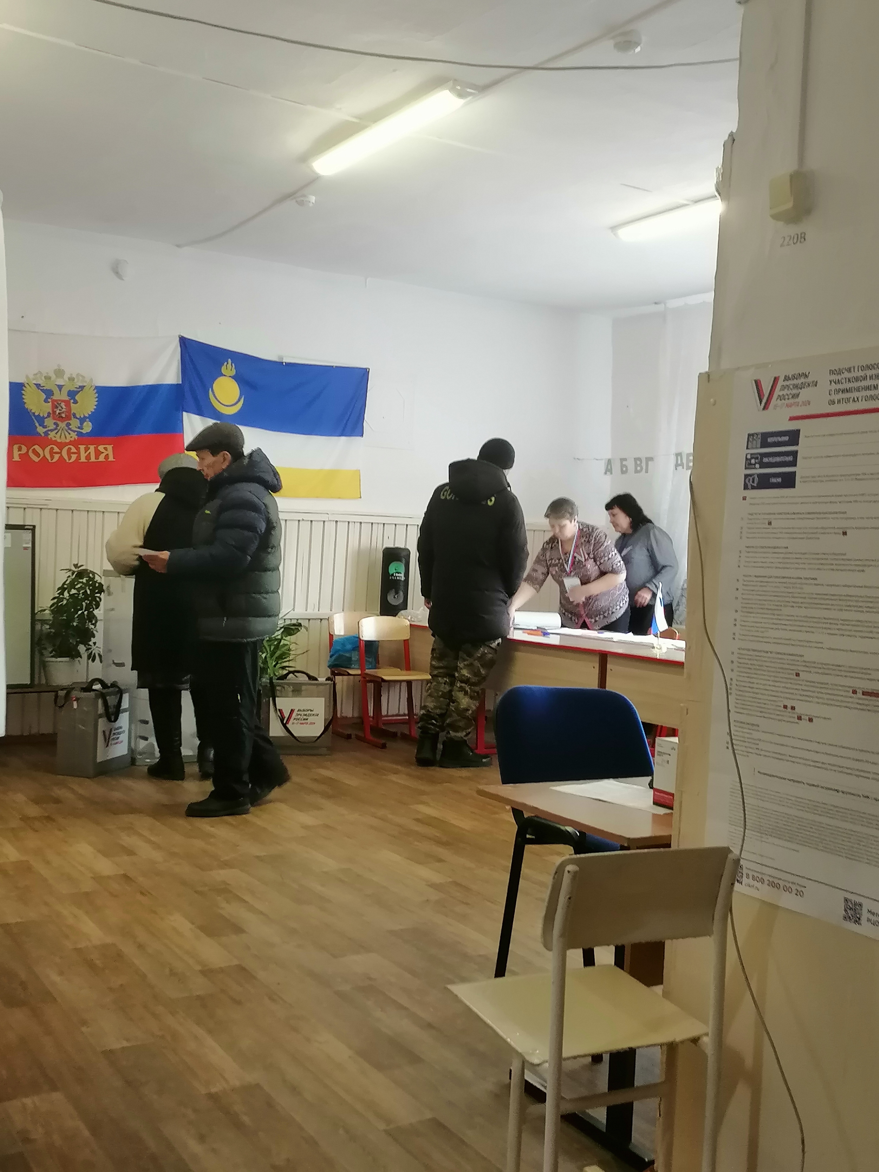 Сообщение наблюдателя — УИК №165, Республика Бурятия