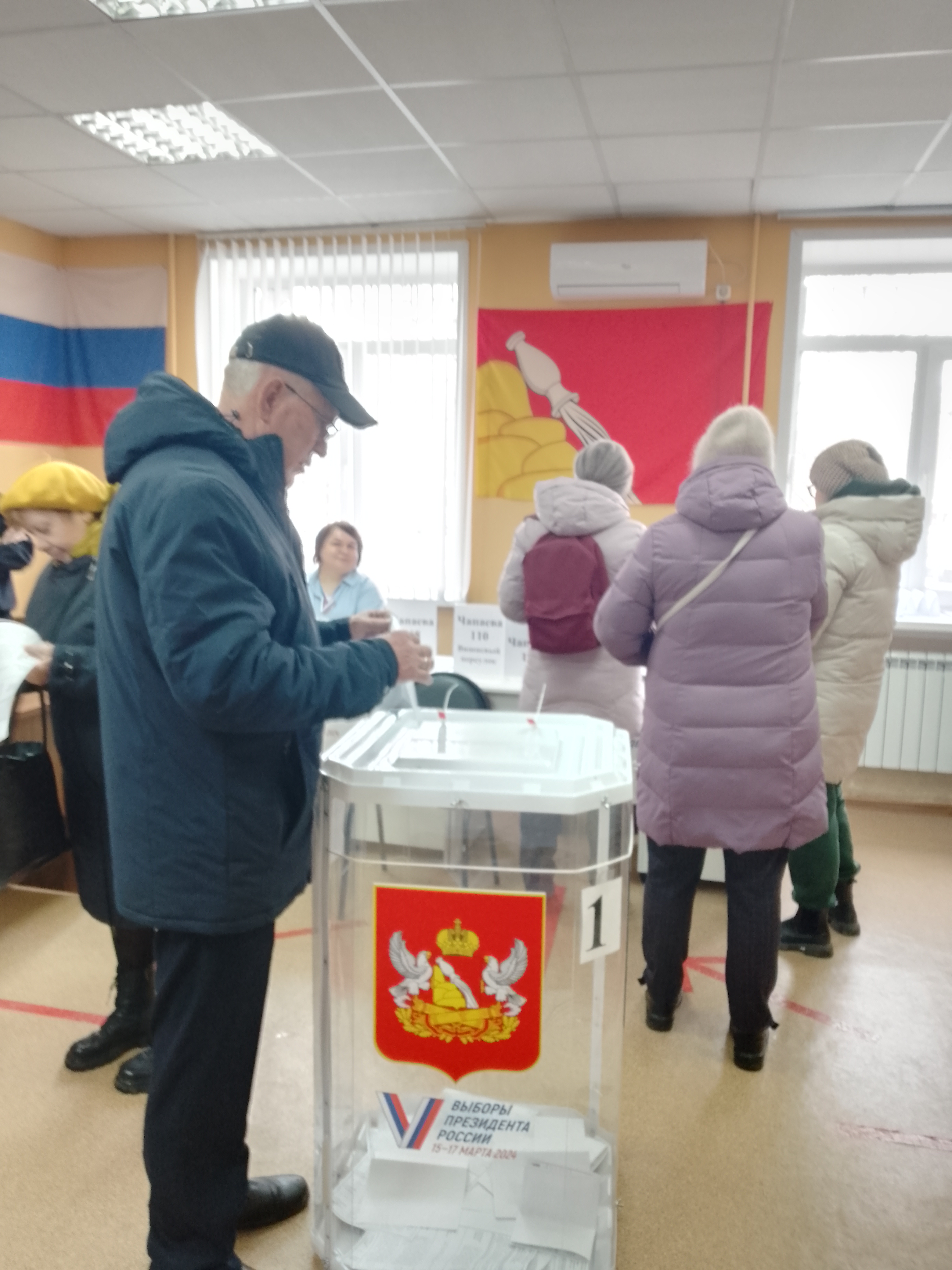Сообщение наблюдателя — УИК №1249, Воронежская область