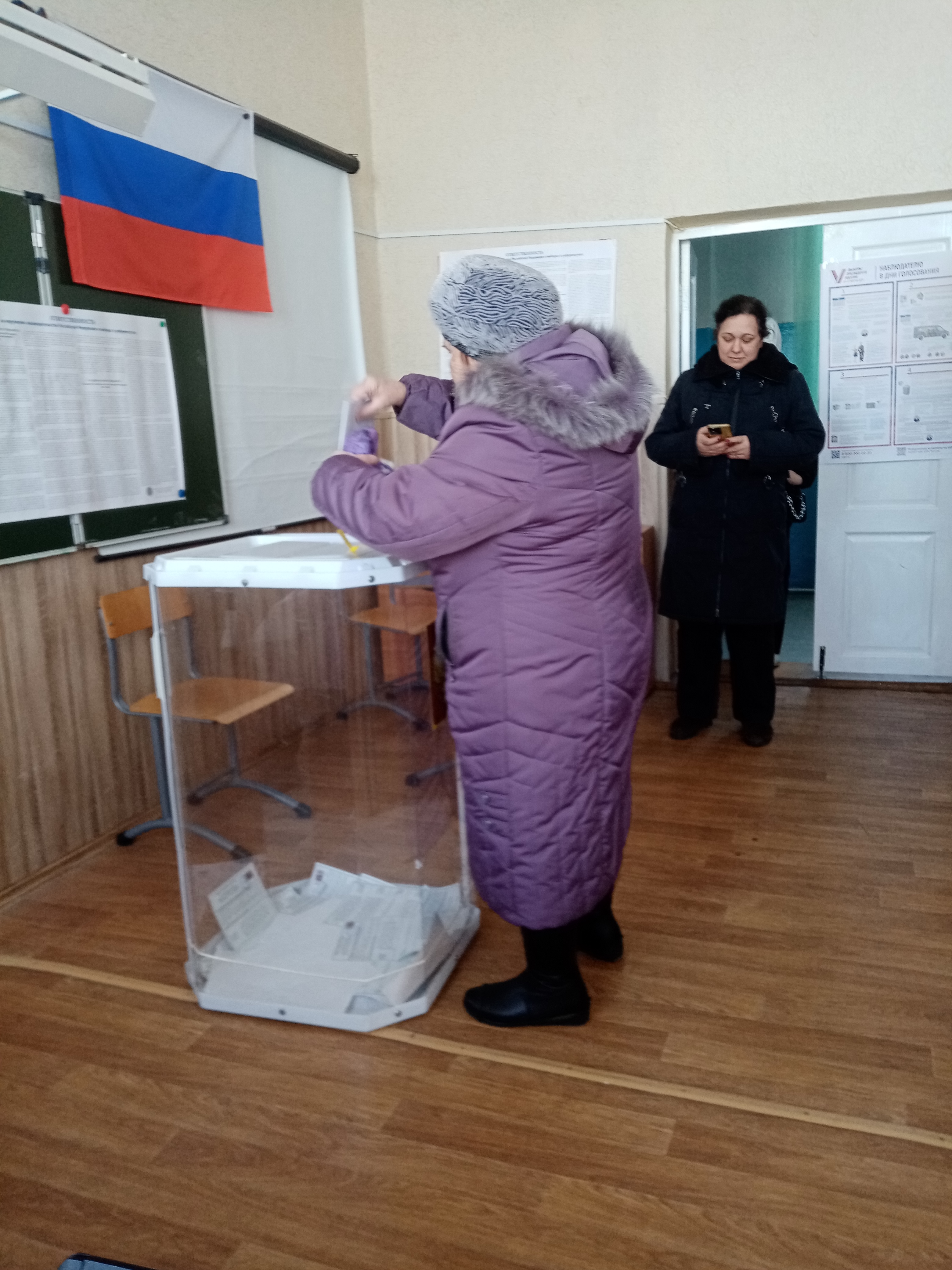 Сообщение наблюдателя — УИК №2109, Воронежская область