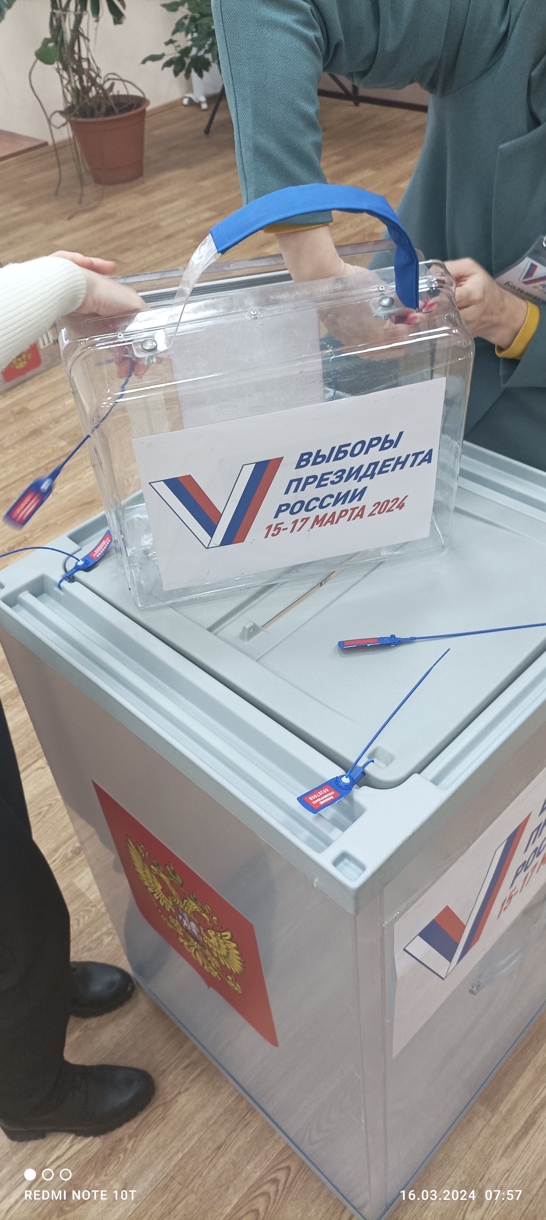 Сообщение наблюдателя — УИК №805, Новгородская область