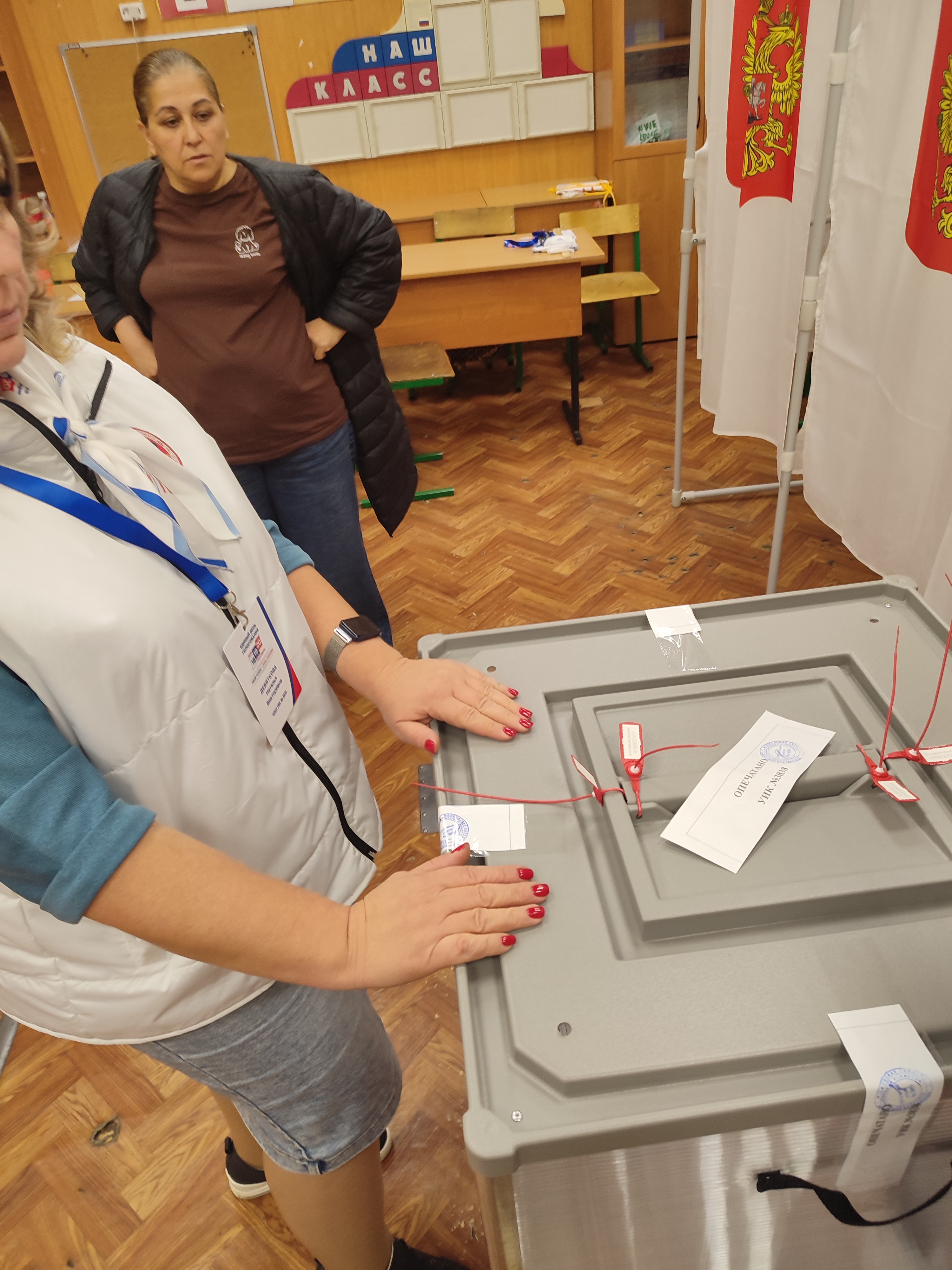 Сообщение — УИК №3838, Московская область