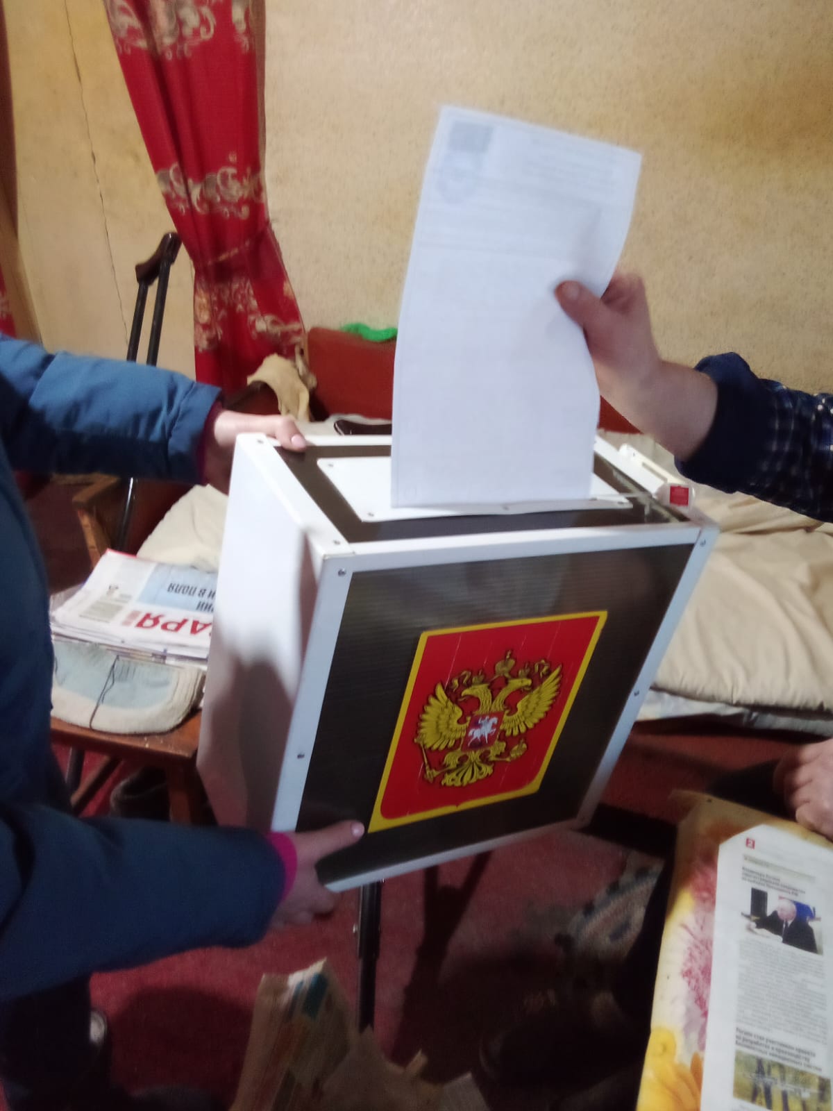 Сообщение наблюдателя — УИК №3631, Воронежская область