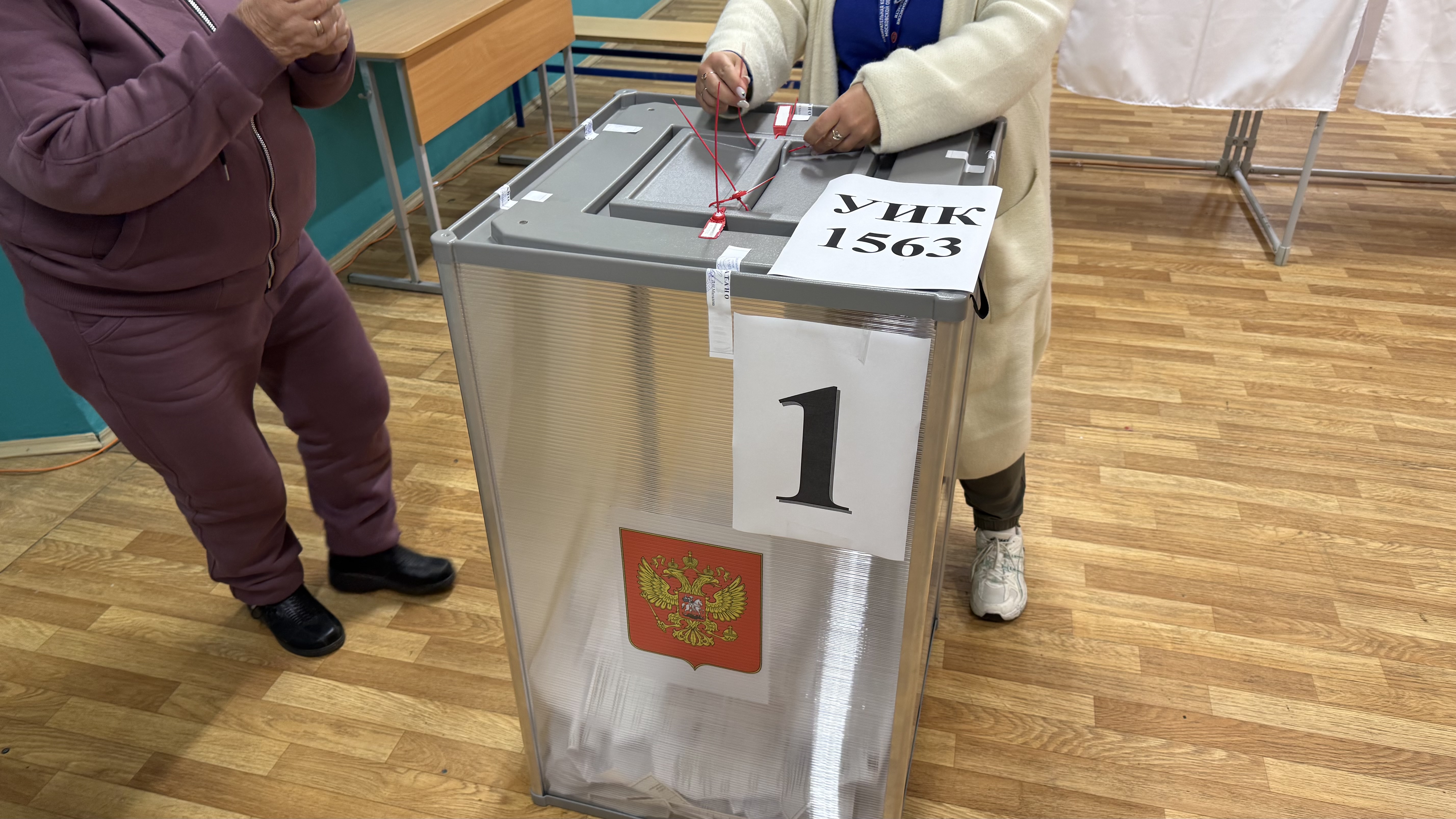 Сообщение — УИК №1563, Московская область