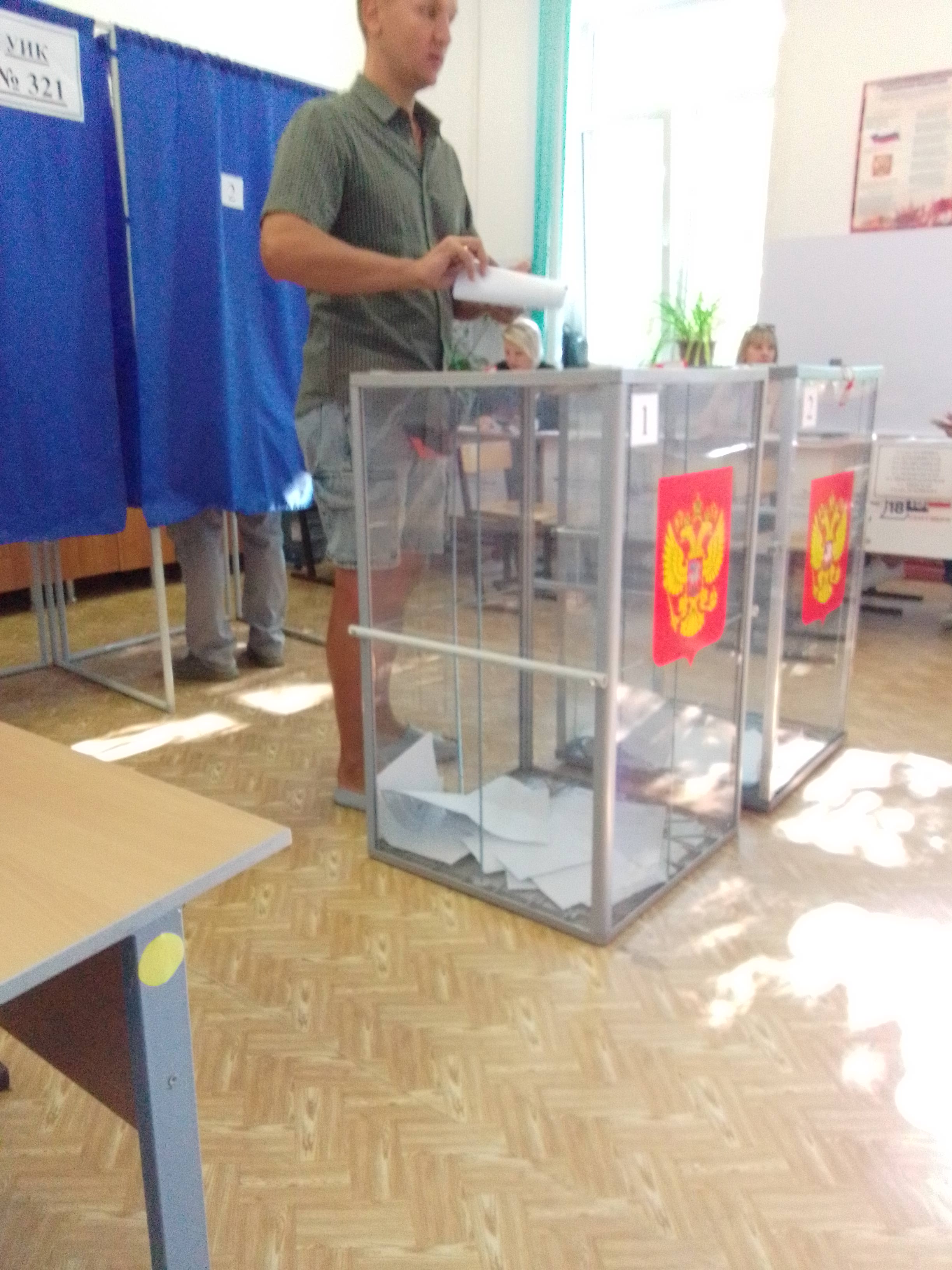 Сообщение — УИК №321, Волгоградская область