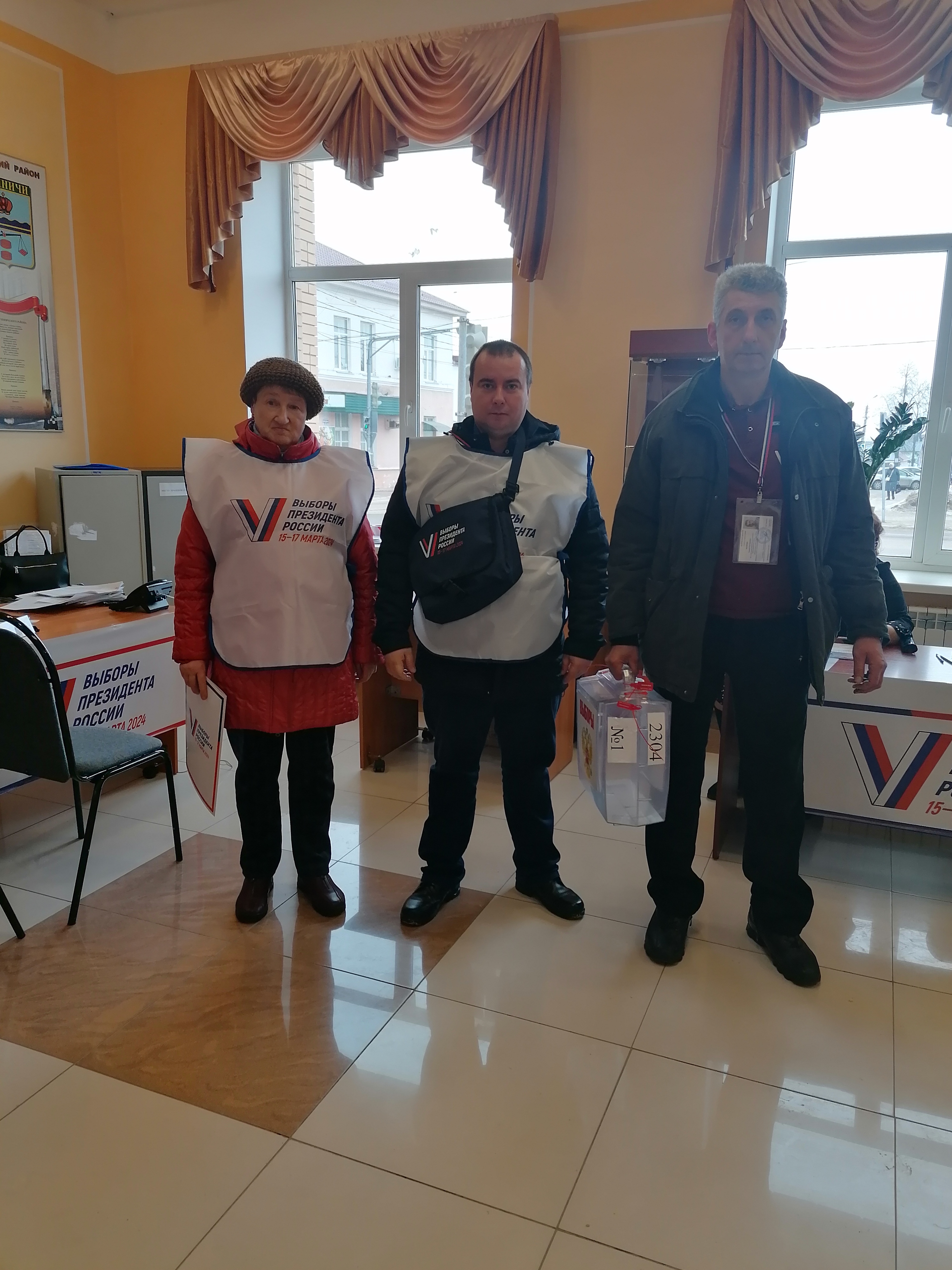 Сообщение наблюдателя — УИК №2304, Калужская область