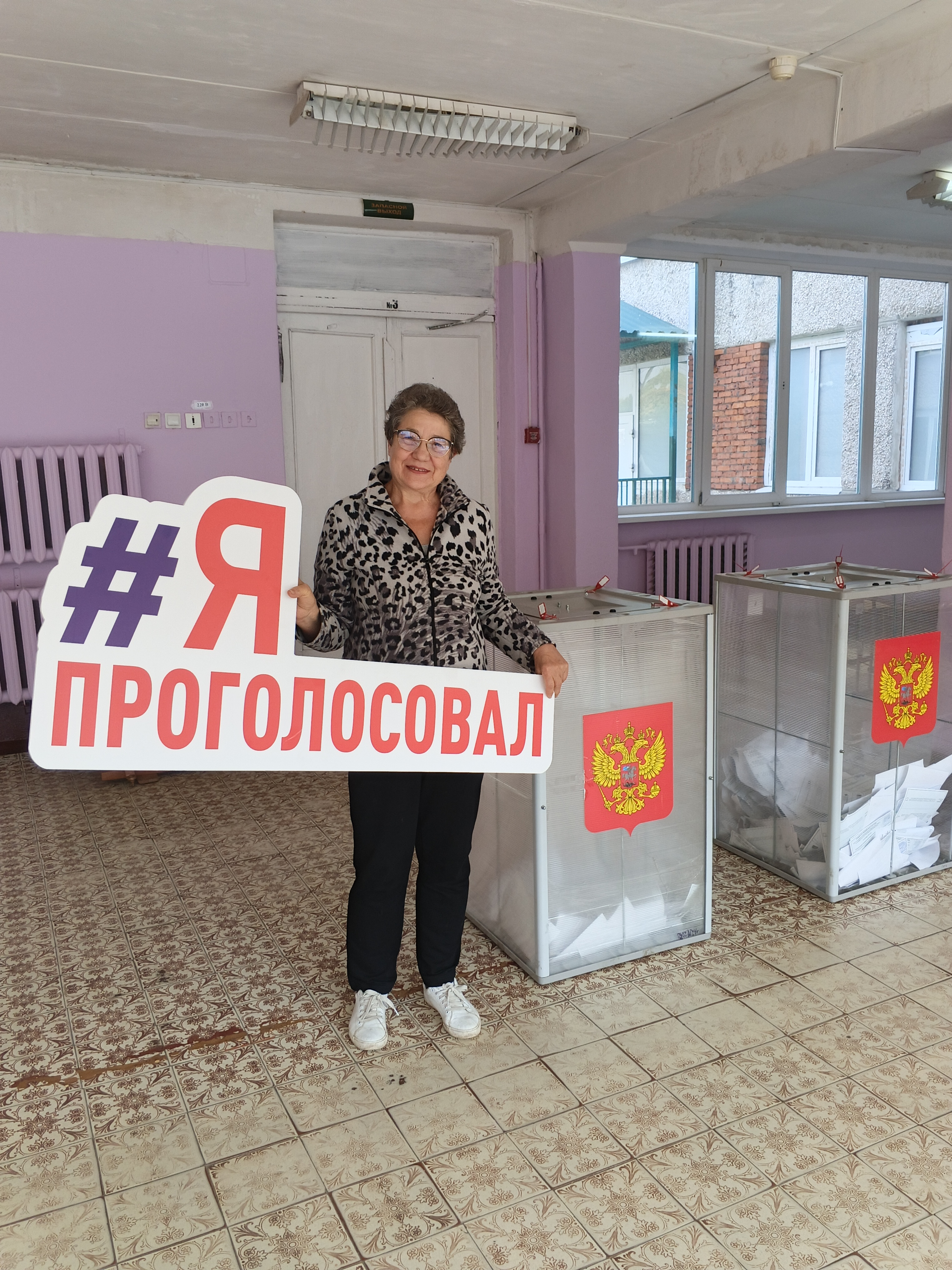 Сообщение — УИК №184, Московская область