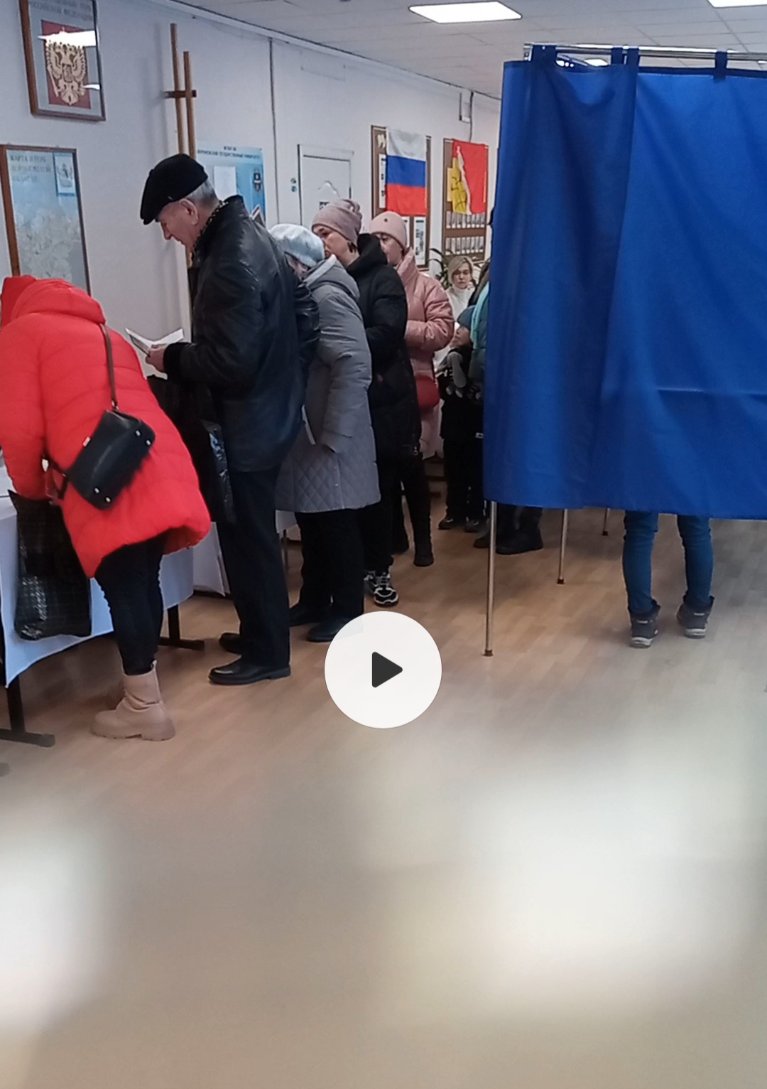 Сообщение наблюдателя — УИК №920, Воронежская область
