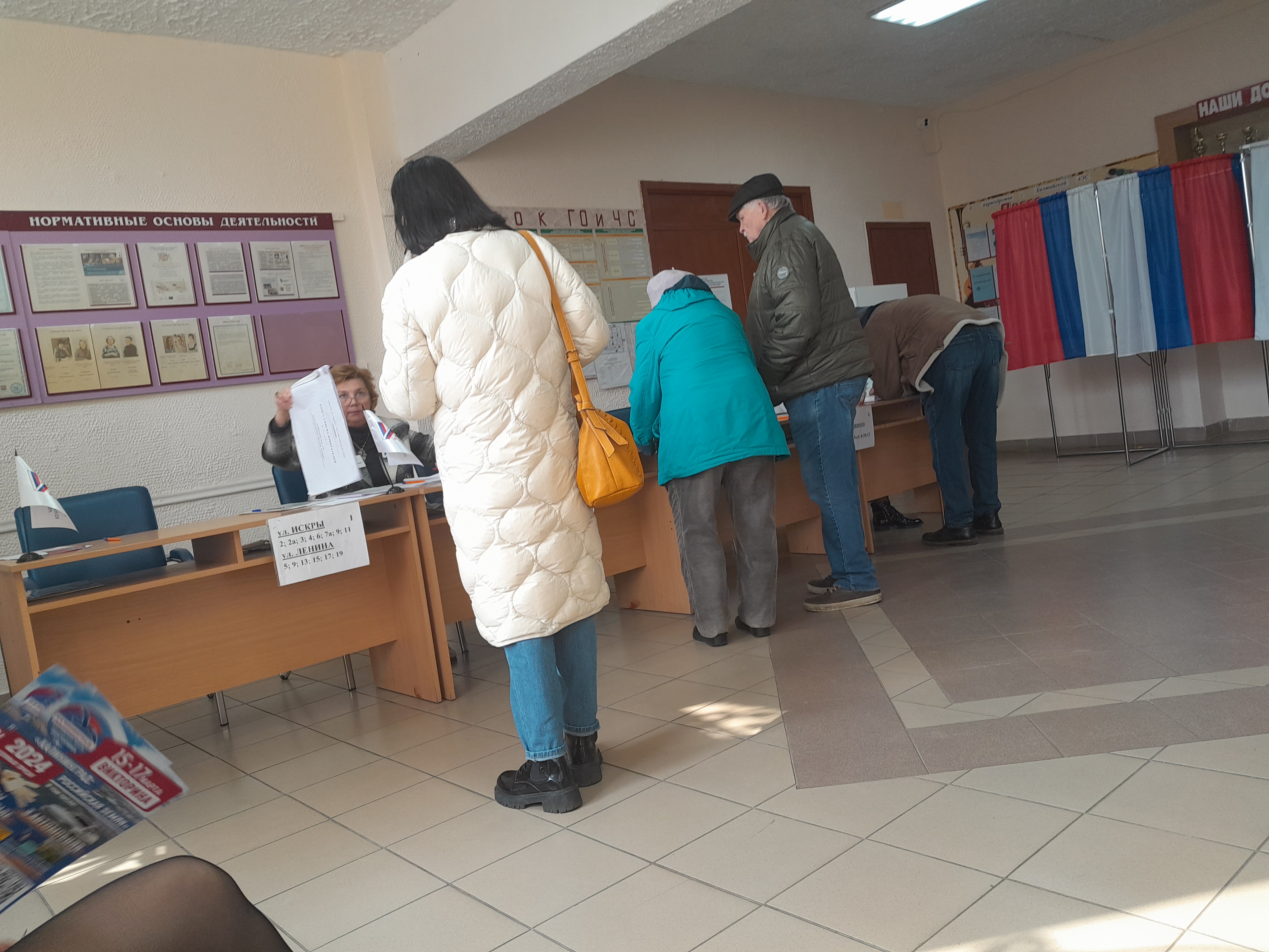 Сообщение наблюдателя — УИК №573, Калининградская область