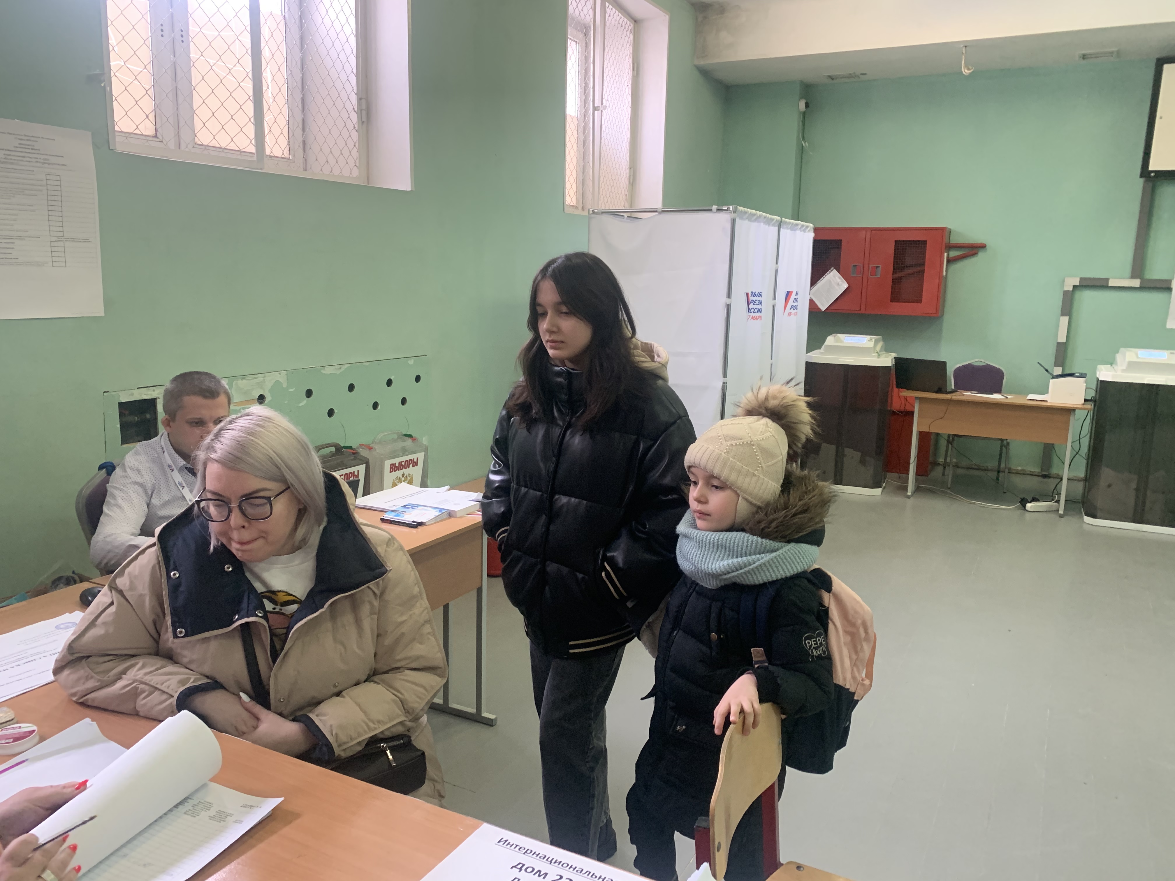 Сообщение наблюдателя — УИК №584, Московская область
