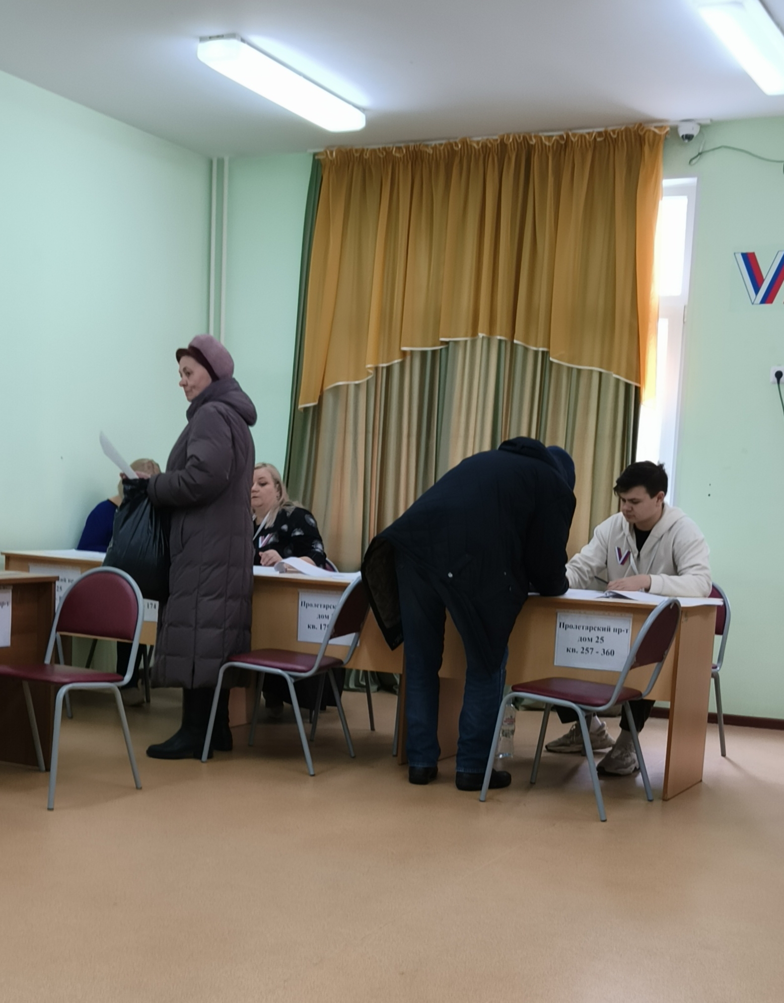 Сообщение наблюдателя — УИК №3393, Московская область